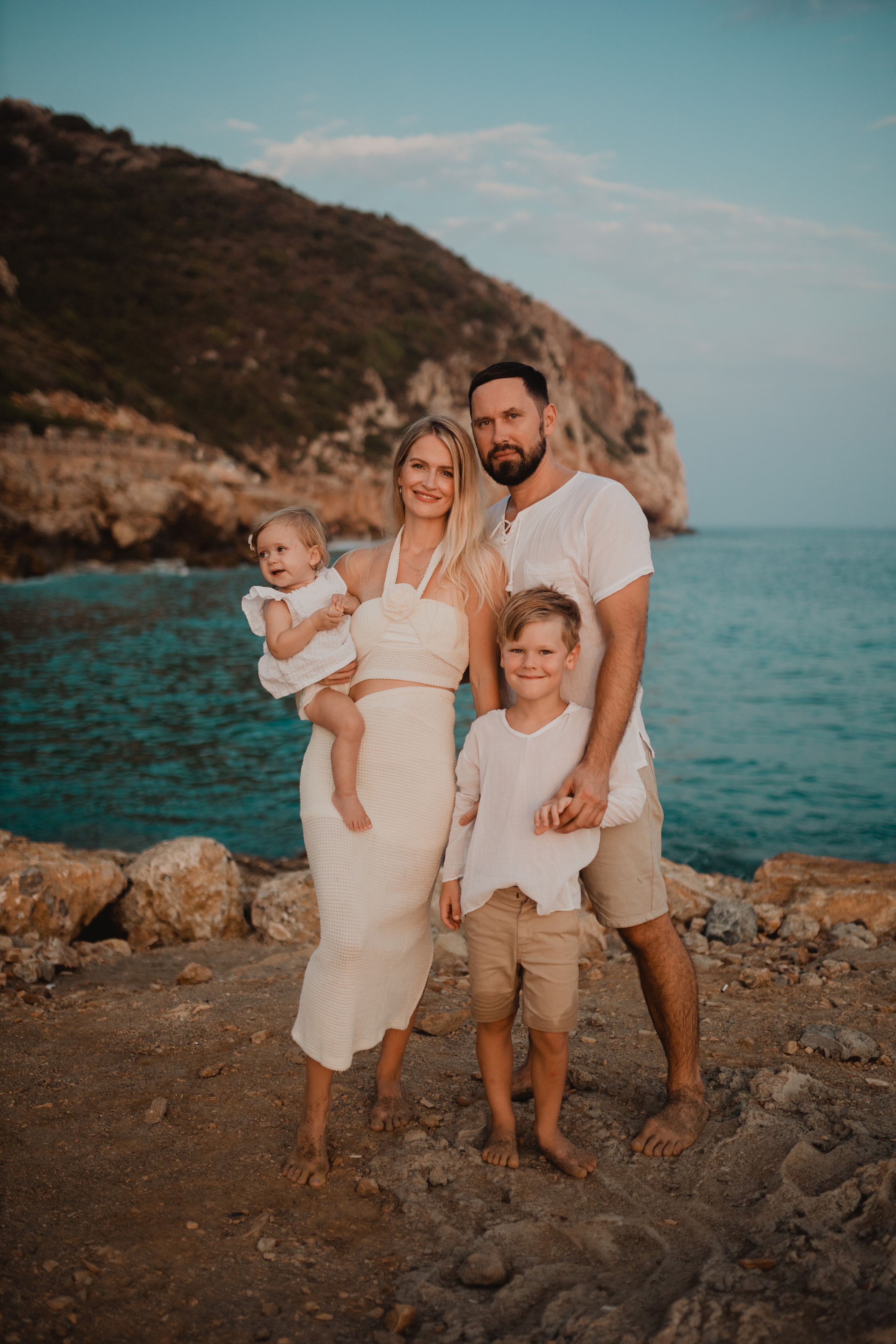 Семейная фотосессия. Алания. Кара Дмитрий, фотограф Аланья