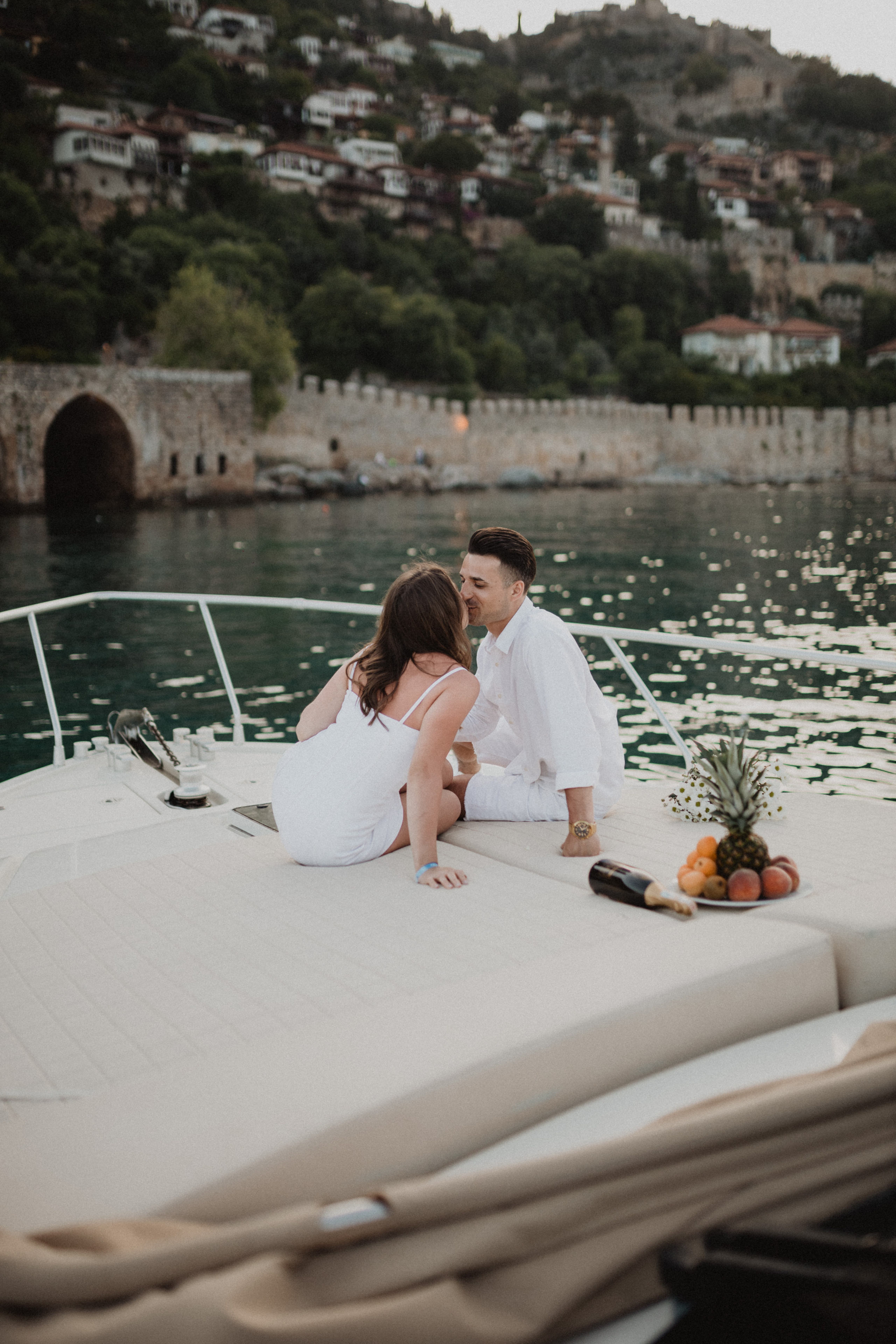 Предложение на яхте. Алания. Кара Дмитрий, фотограф Аланья