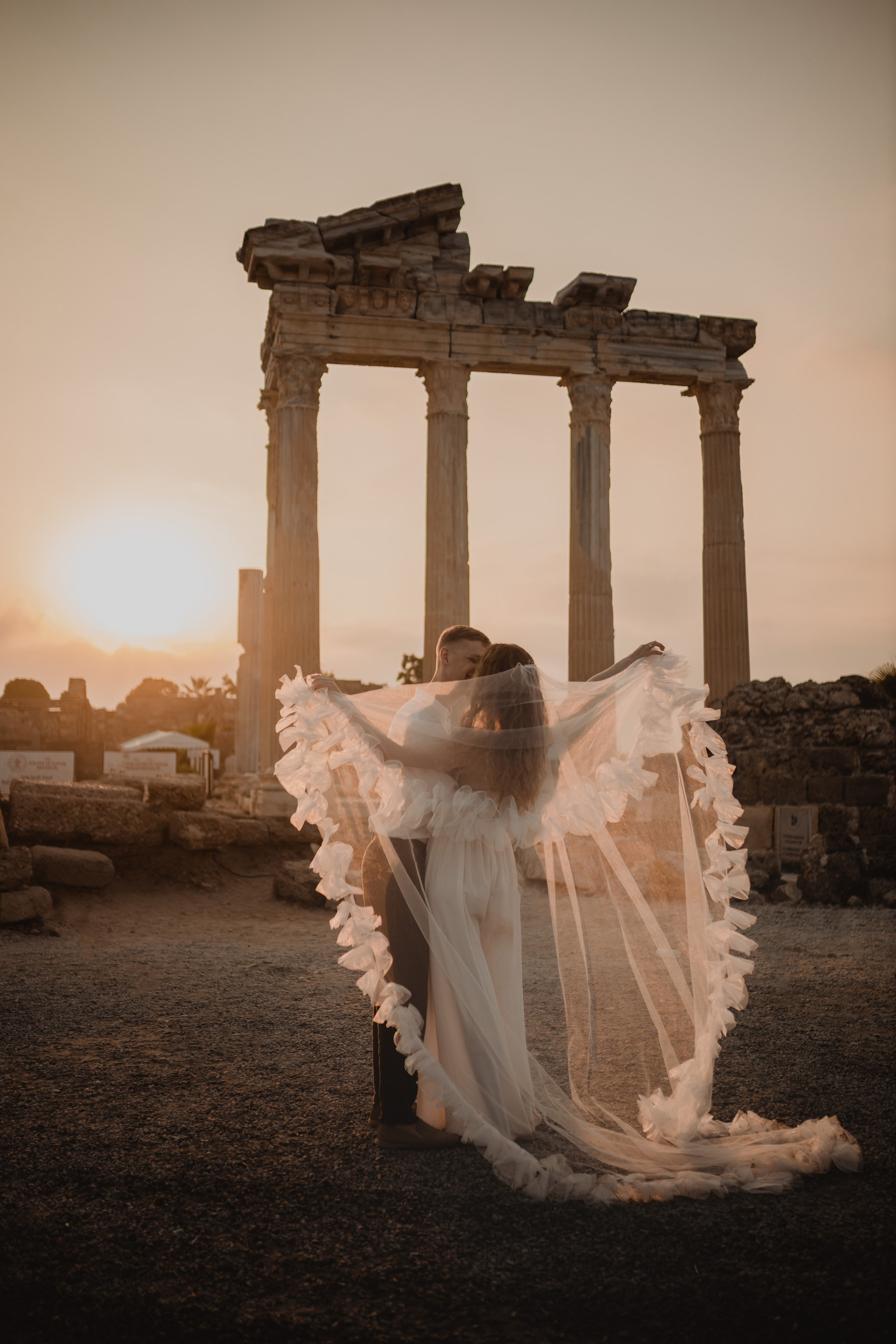 Свадебная фотосессия. Сиде. Кара Дмитрий, фотограф Аланья