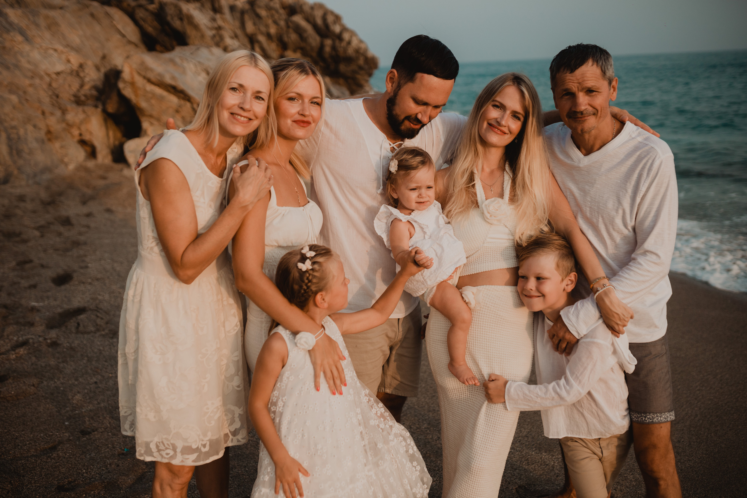 Семейная фотосессия. Алания. Кара Дмитрий, фотограф Аланья