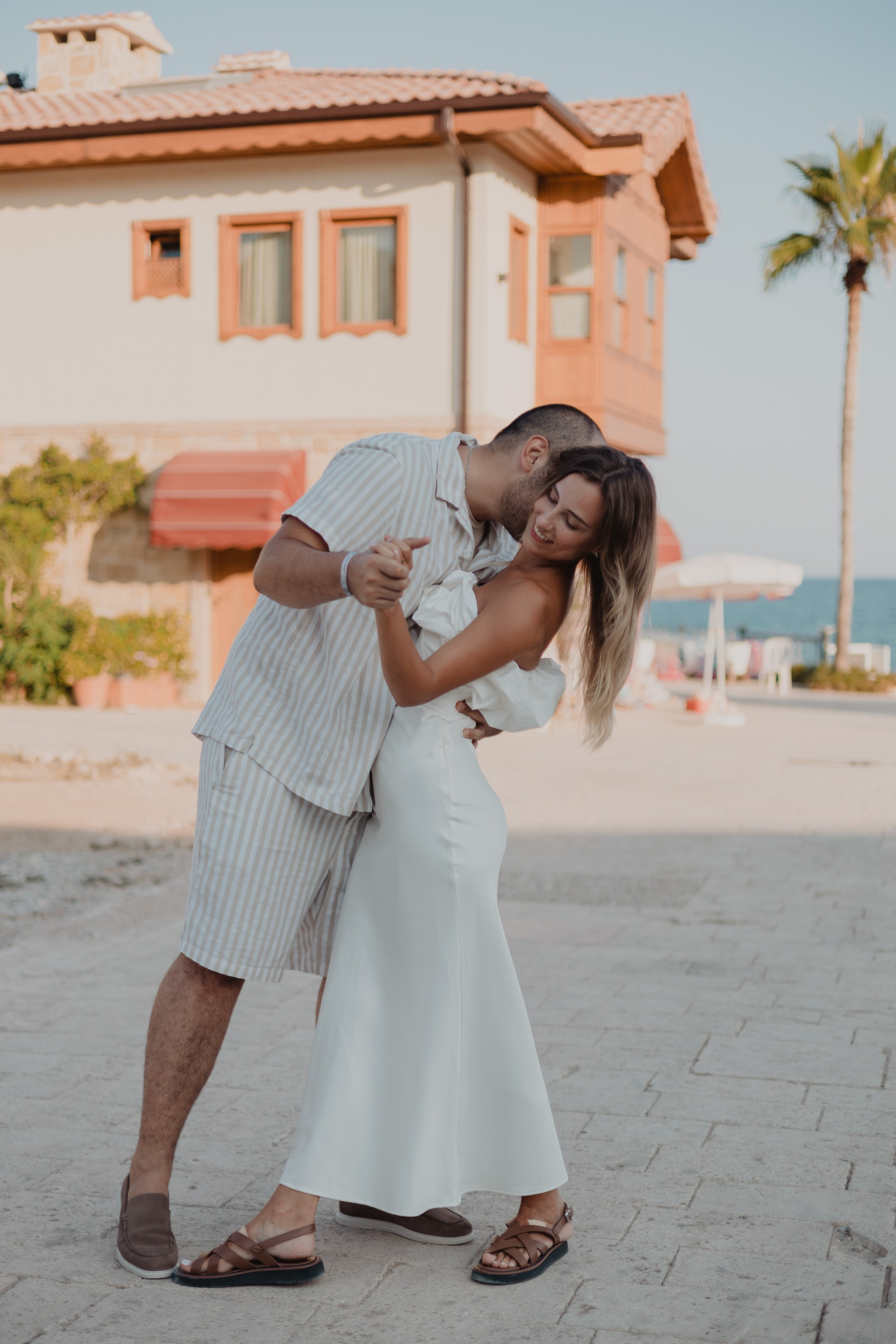 Лавстори в старом городе Сиде. Кара Дмитрий, фотограф Аланья