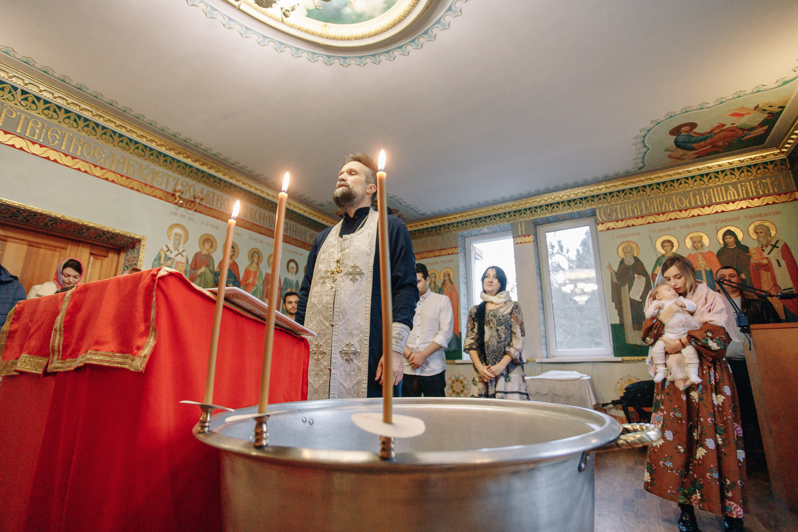 Крещение. Кара Дмитрий, фотограф Аланья