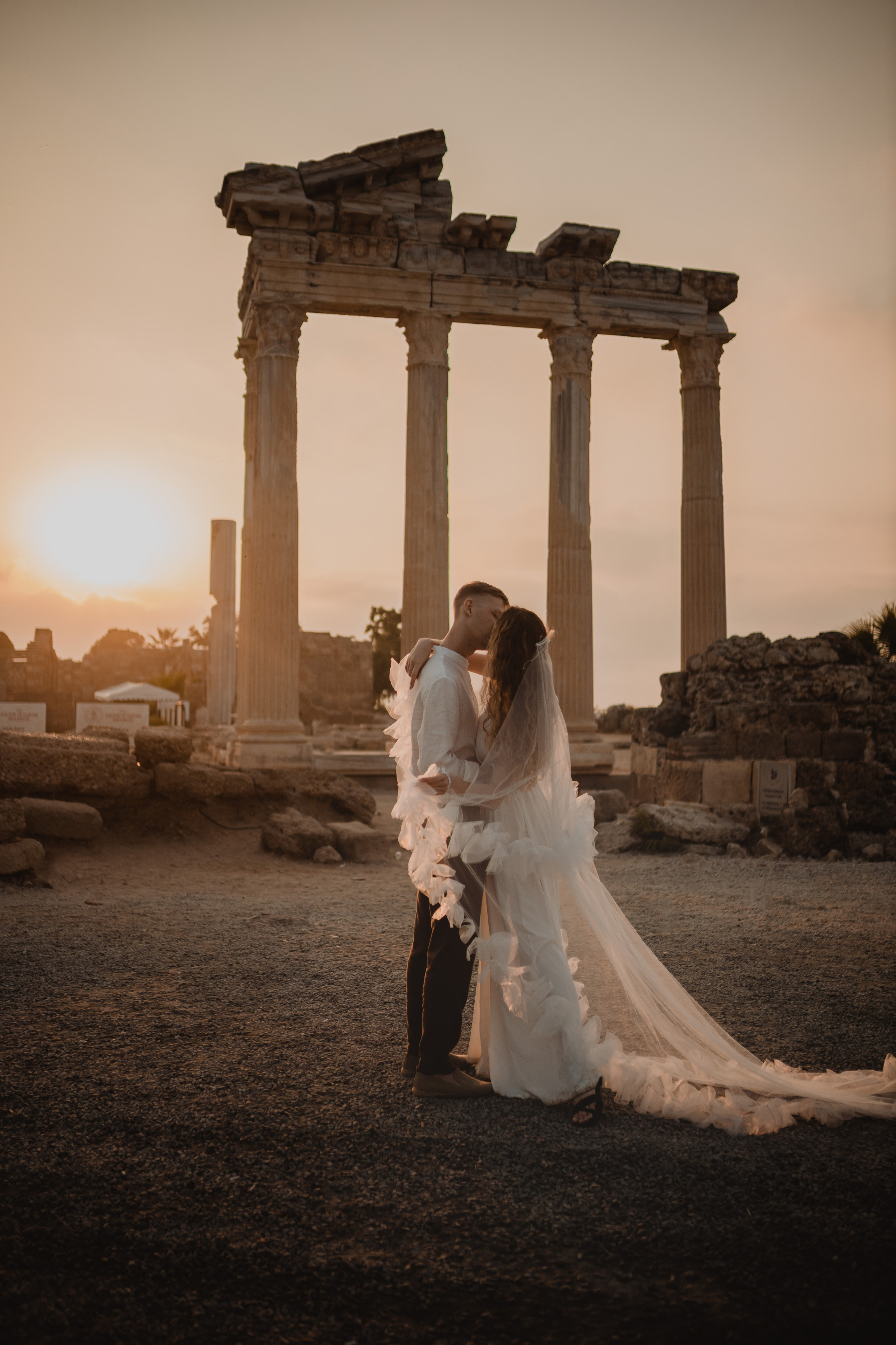 Свадебная фотосессия. Сиде. Кара Дмитрий, фотограф Аланья