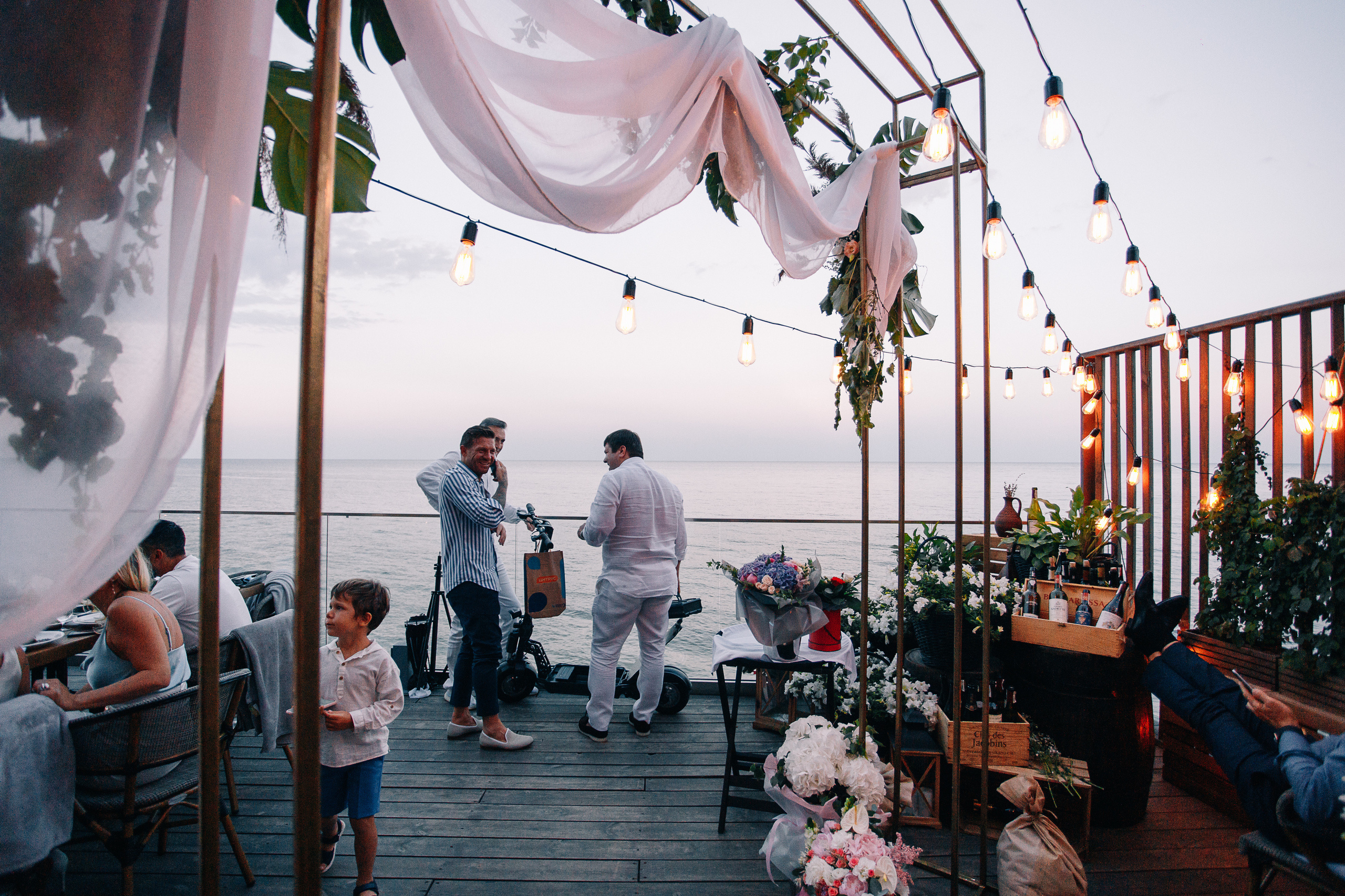 День рождения в ресторане Юг. Кара Дмитрий, фотограф Аланья