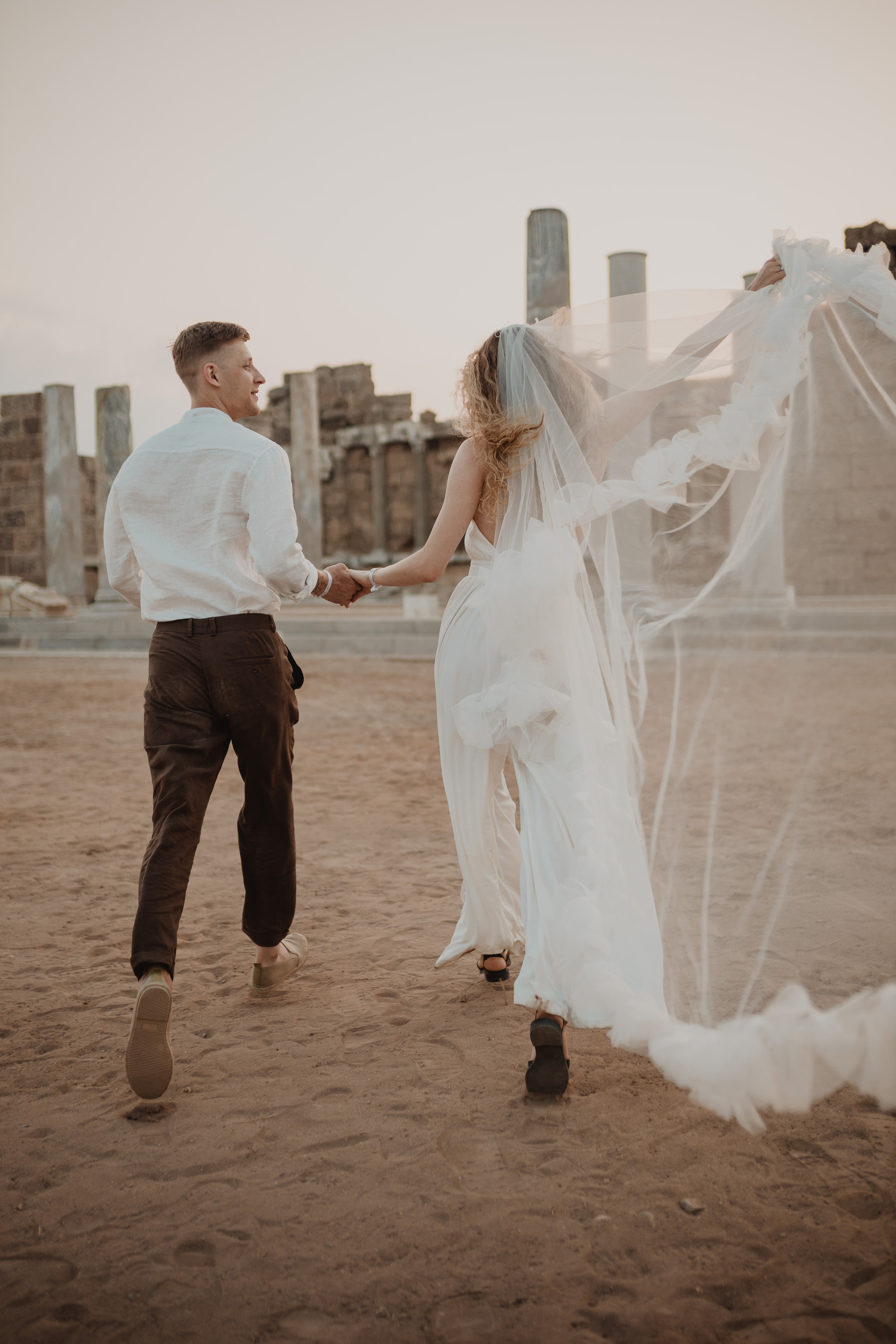 Свадебная фотосессия. Сиде. Кара Дмитрий, фотограф Аланья