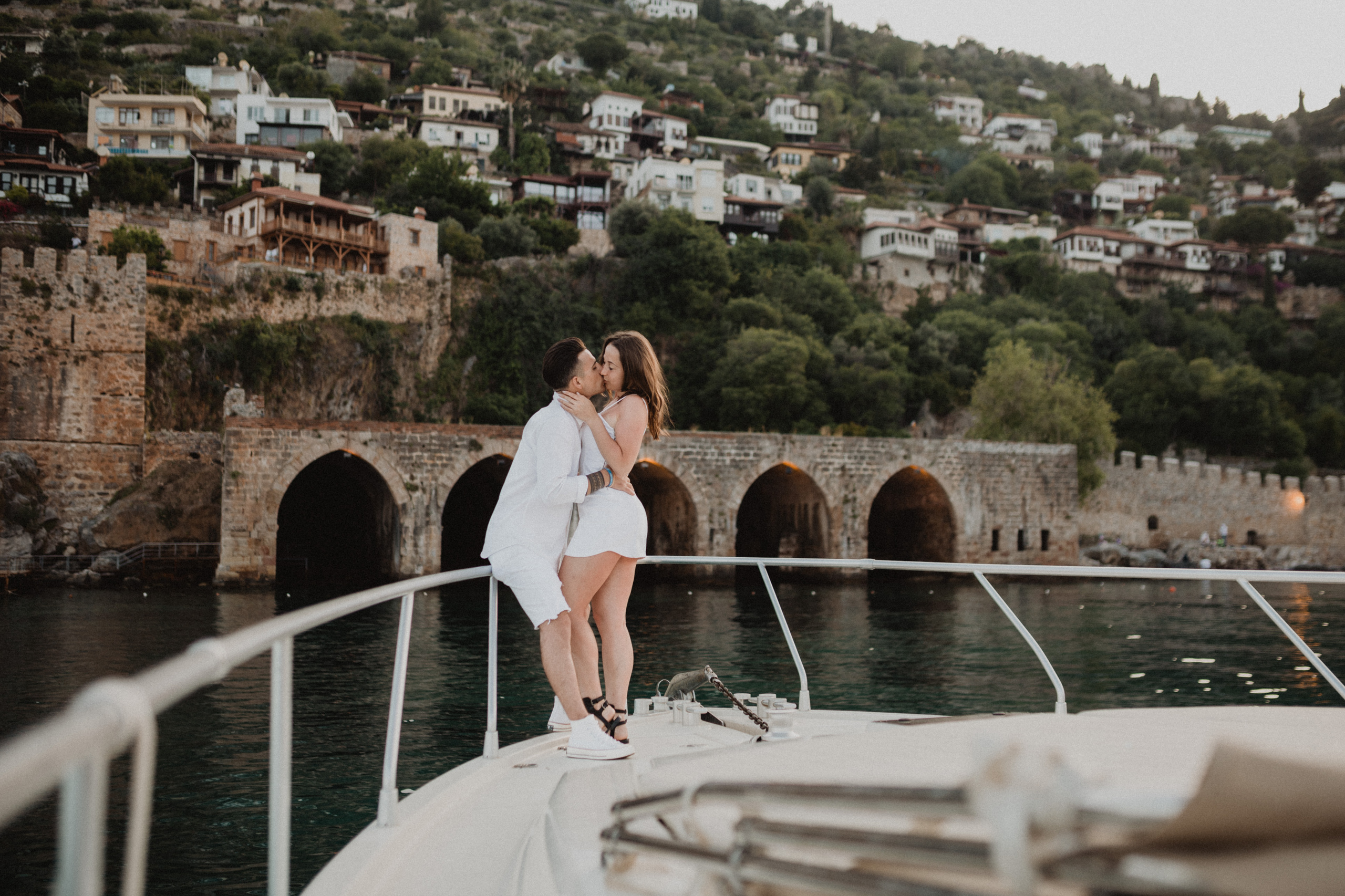 Предложение на яхте. Алания. Кара Дмитрий, фотограф Аланья