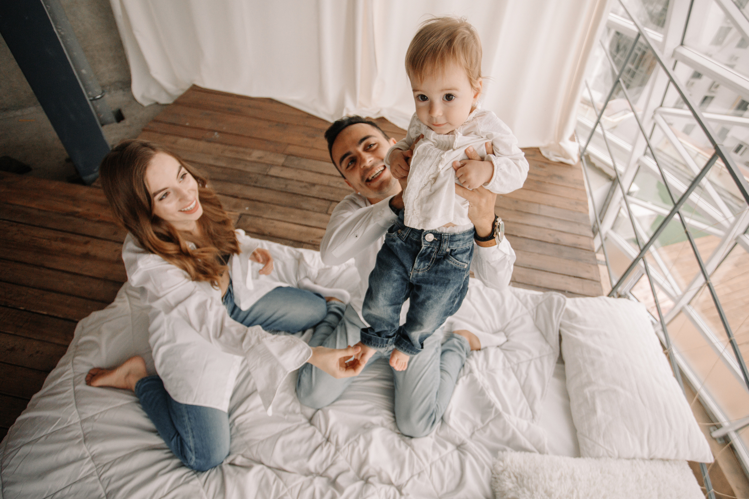 Семейная фотосьемка в студии Купол. Кара Дмитрий, фотограф Аланья