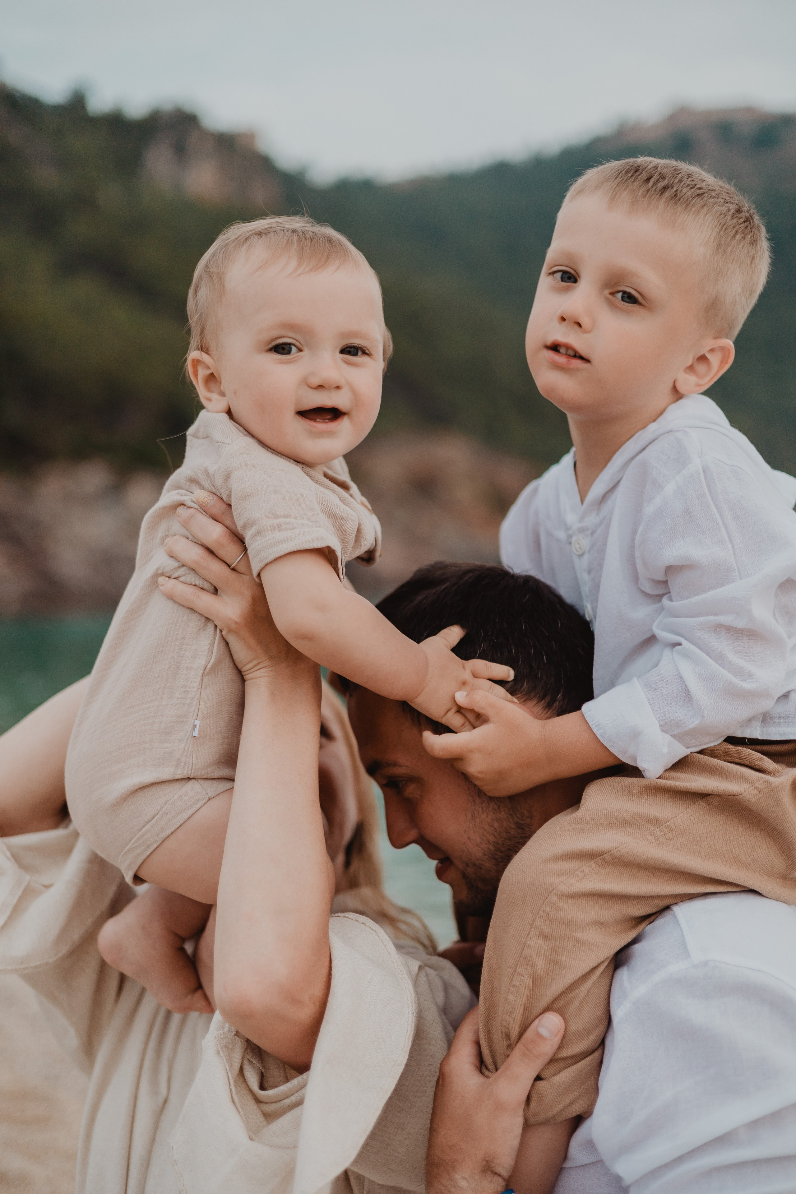 Семейная фотосессия. Алания. Кара Дмитрий, фотограф Аланья