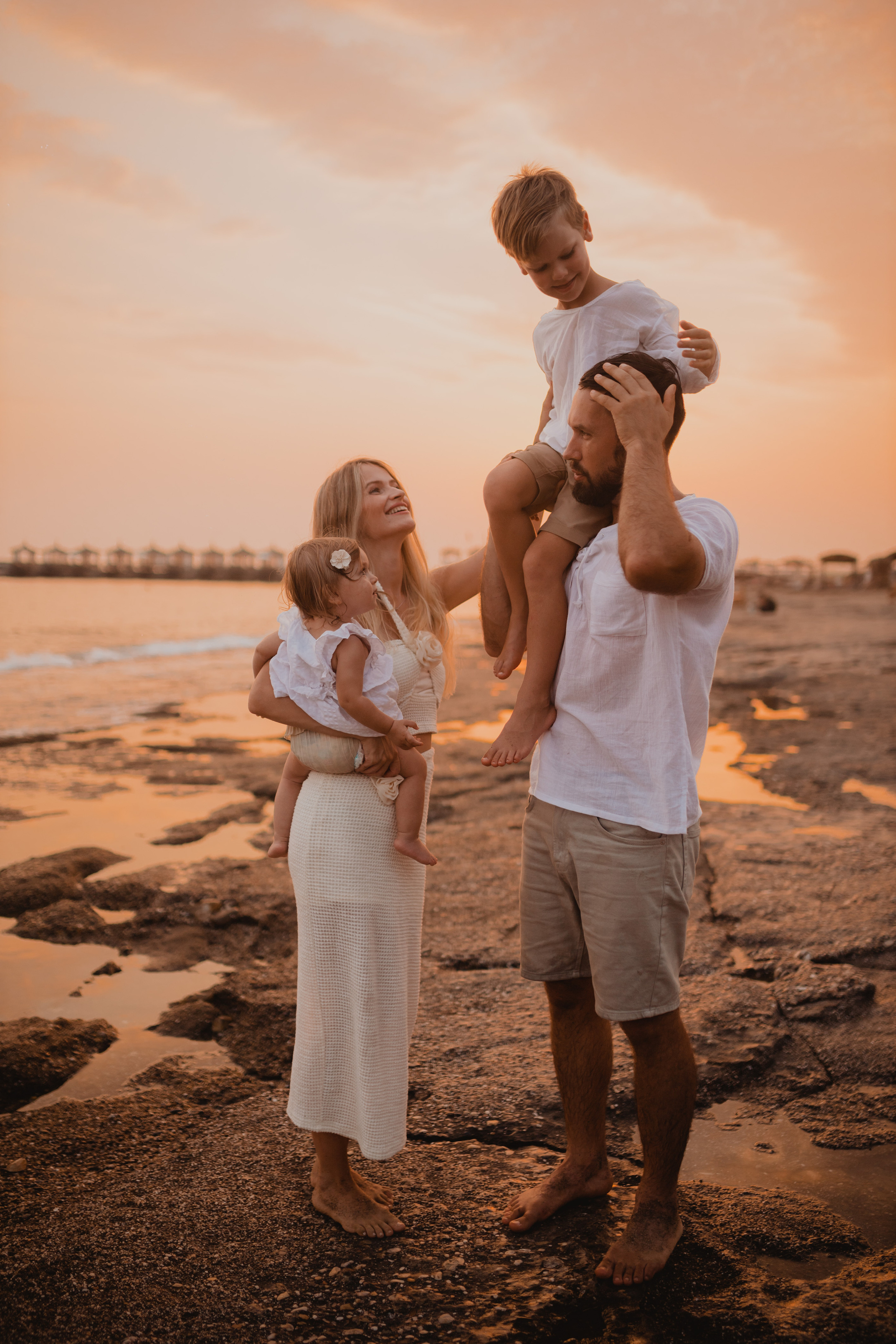 Семейная фотосессия. Алания. Кара Дмитрий, фотограф Аланья