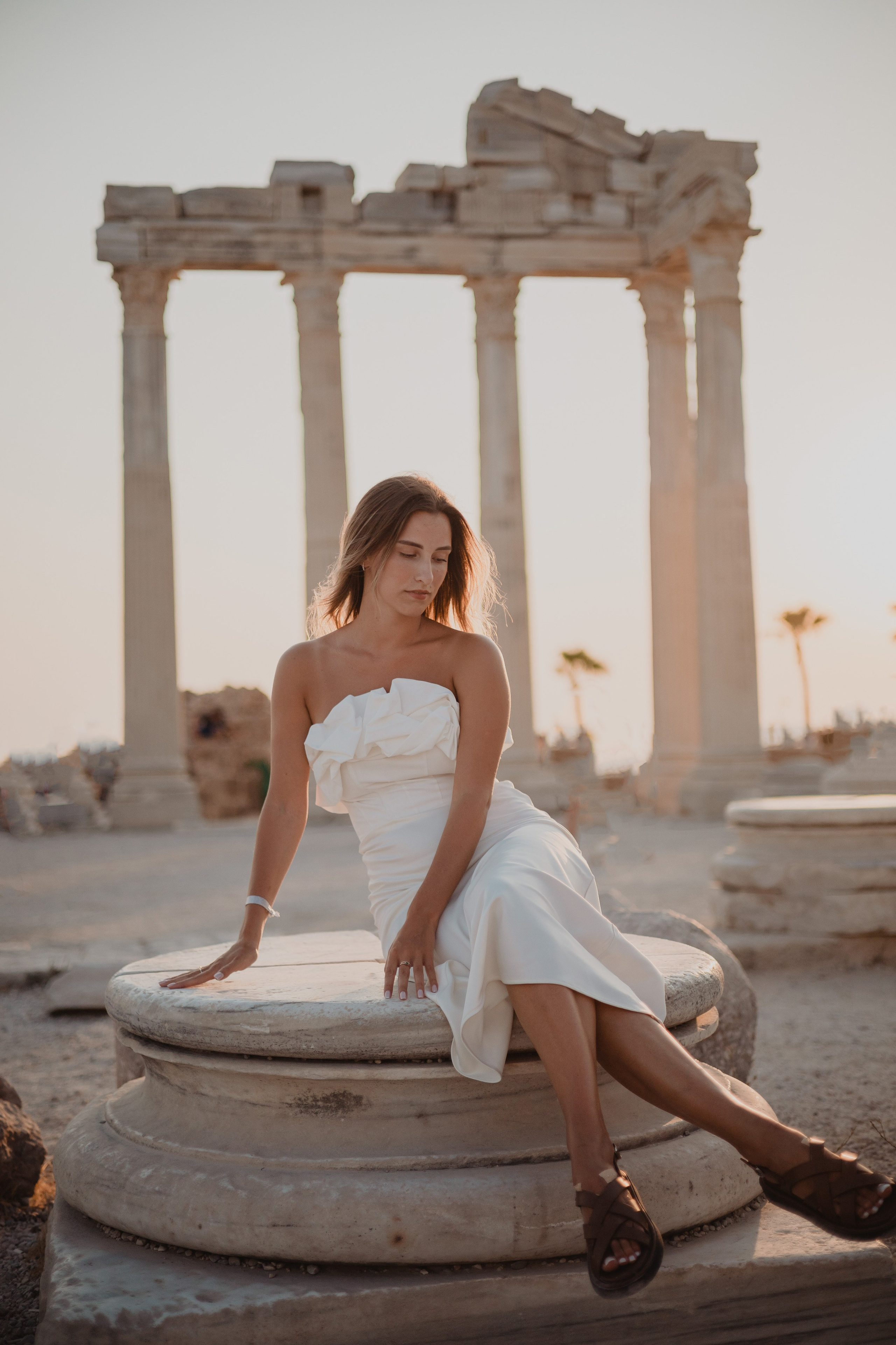 Лавстори в старом городе Сиде. Кара Дмитрий, фотограф Аланья