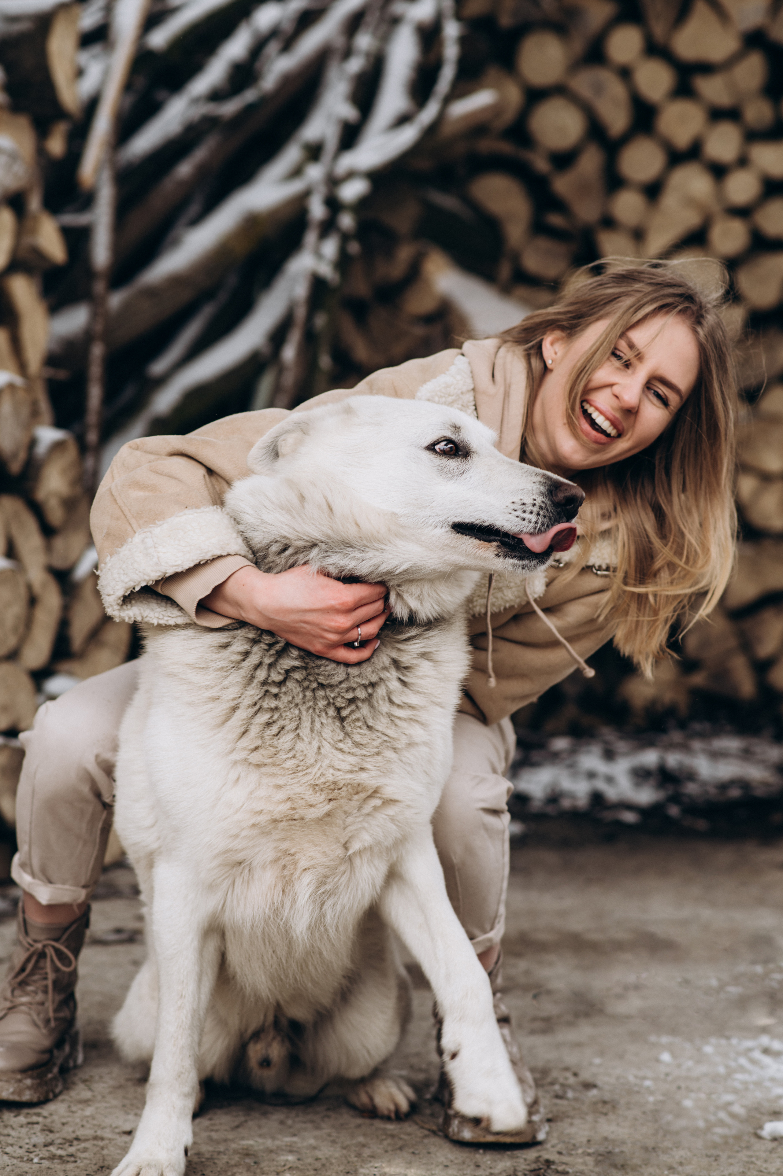 Зйомка з собакою Oleksandra & Volt. Сімейний, дитячий та індивідуальний фотограф в м. Тернопіль, м. Львів
