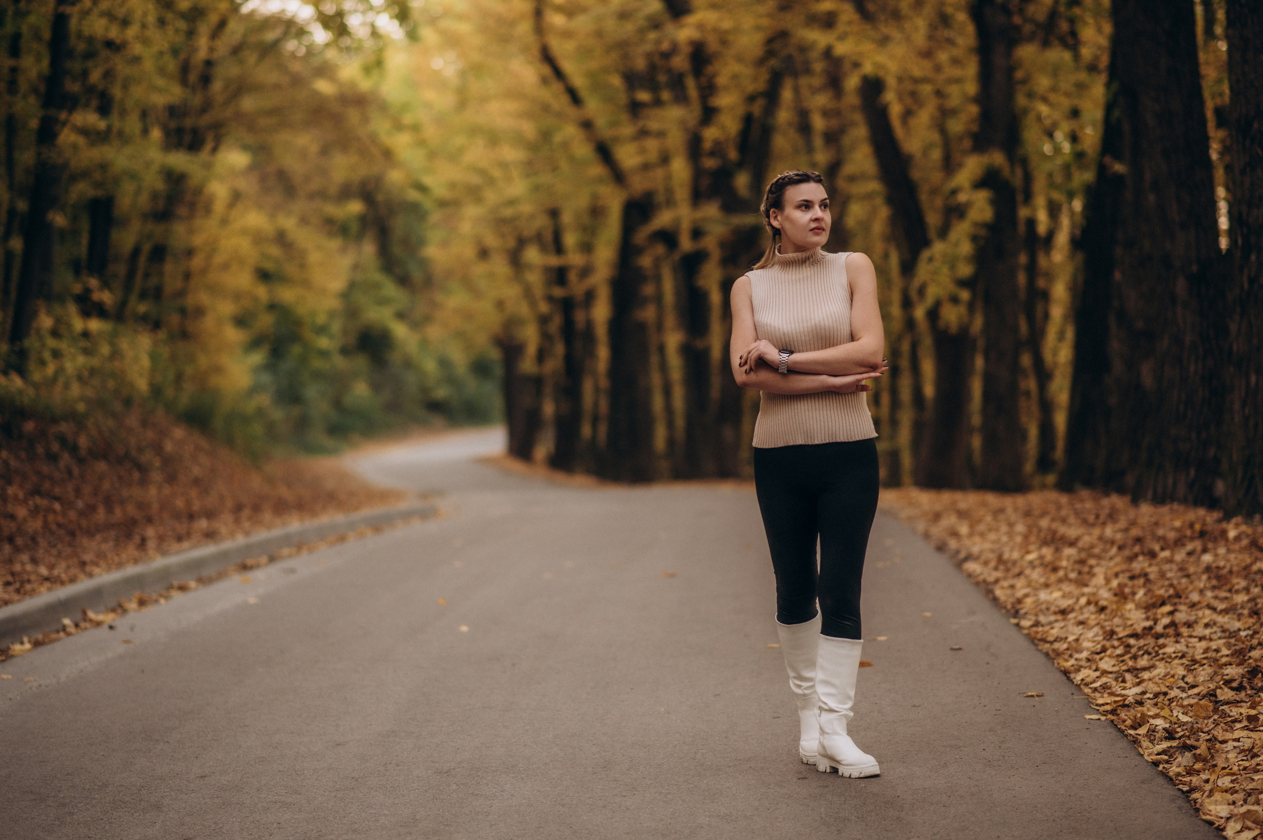 Фотосесія в осінньому місті. Сімейний, дитячий та індивідуальний фотограф в м. Тернопіль, м. Львів