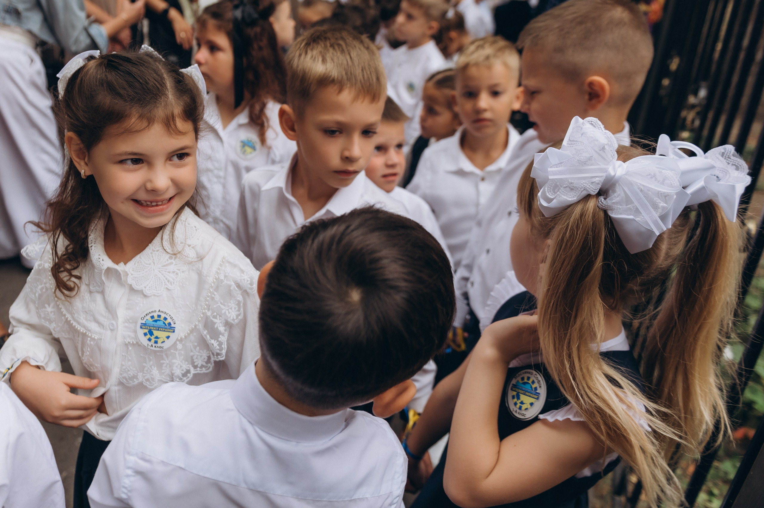 Перший дзвоник у Тернополі, фотосесія першокласників