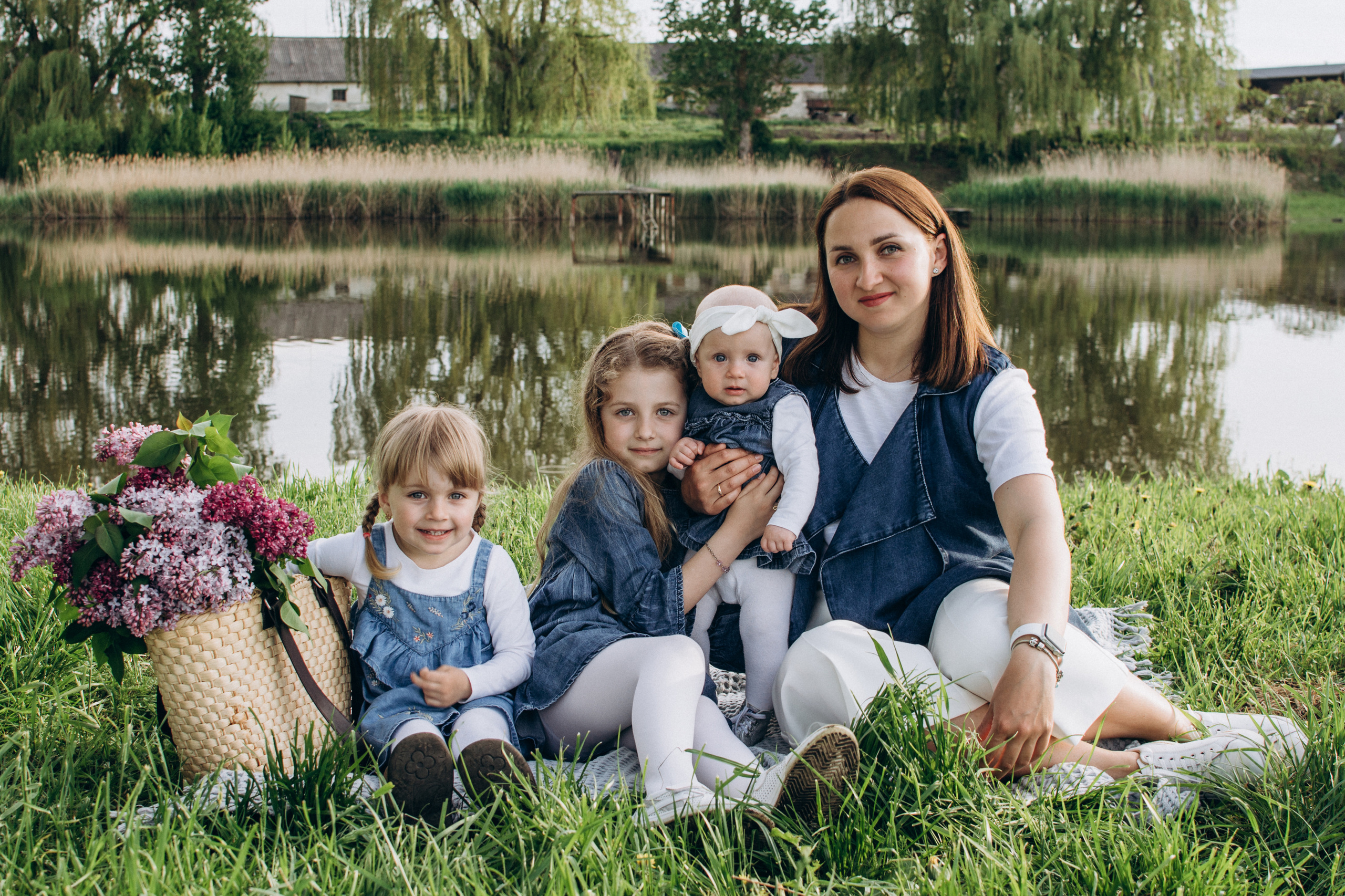 Сімейна фотосесія. Тарас, Тетяна, Орися, Яринка, Софія. Тернопільська обл. Сімейний, дитячий та індивідуальний фотограф в м. Тернопіль, м. Львів