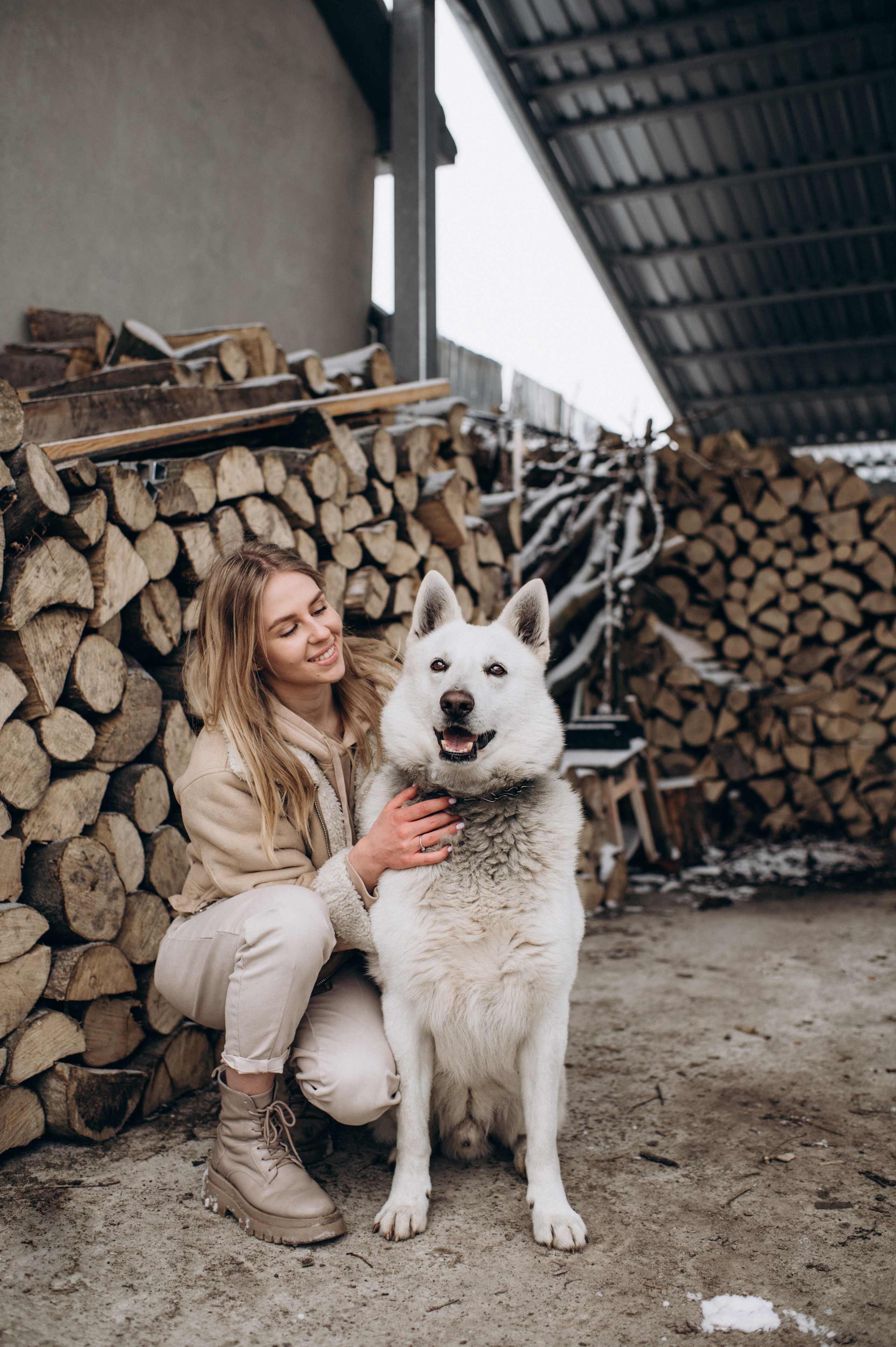 Зйомка з собакою Oleksandra & Volt. Сімейний, дитячий та індивідуальний фотограф в м. Тернопіль, м. Львів