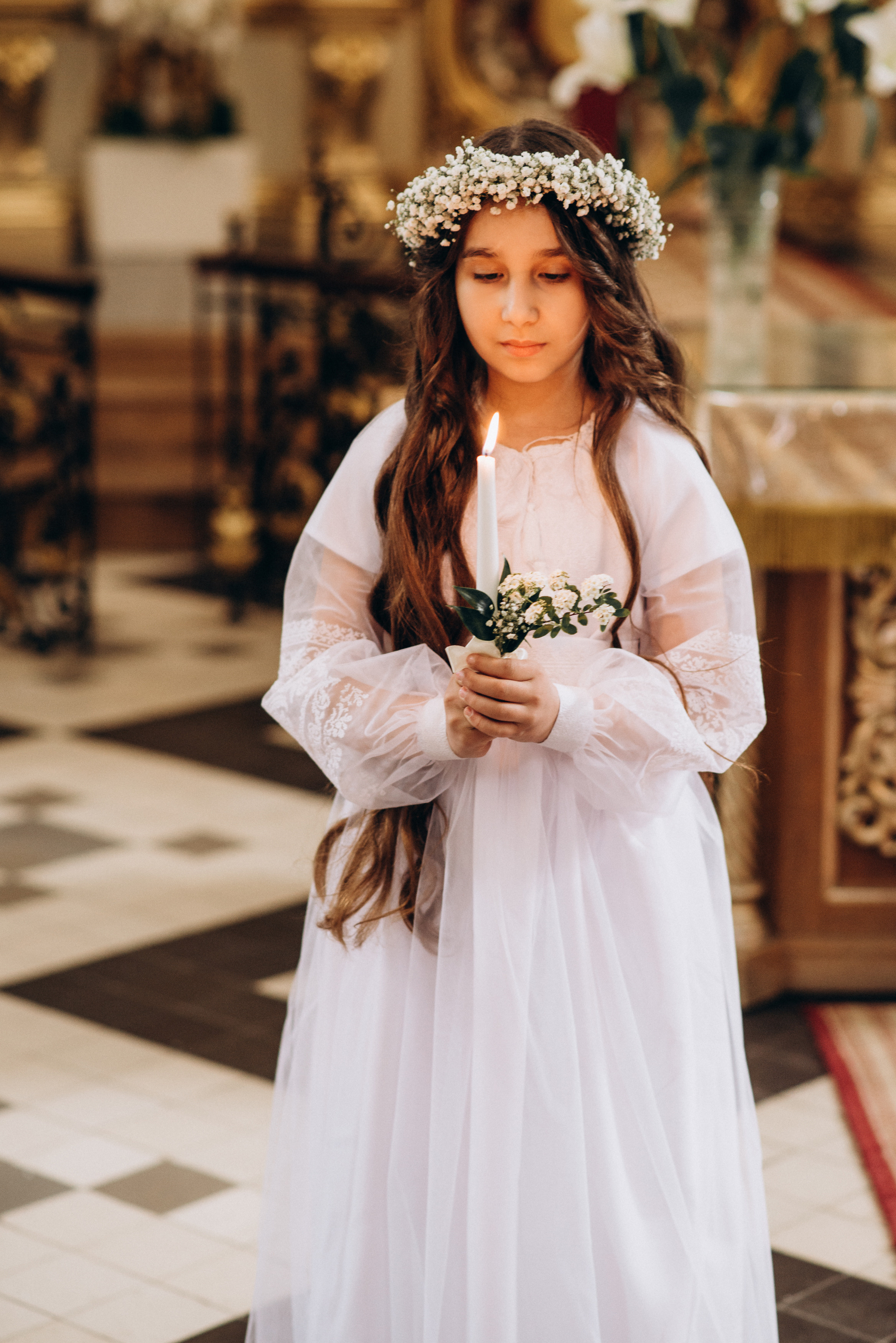 Перше Причастя. Софія. Катедральний собор. Тернопіль. Сімейний, дитячий та індивідуальний фотограф в м. Тернопіль, м. Львів