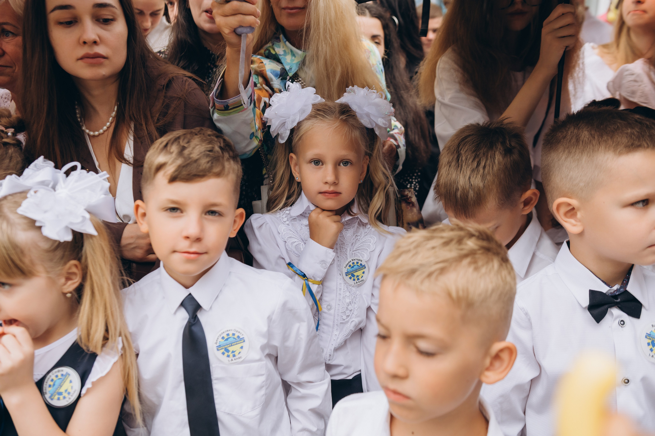 Перший дзвоник у Тернополі, фотосесія першокласників
