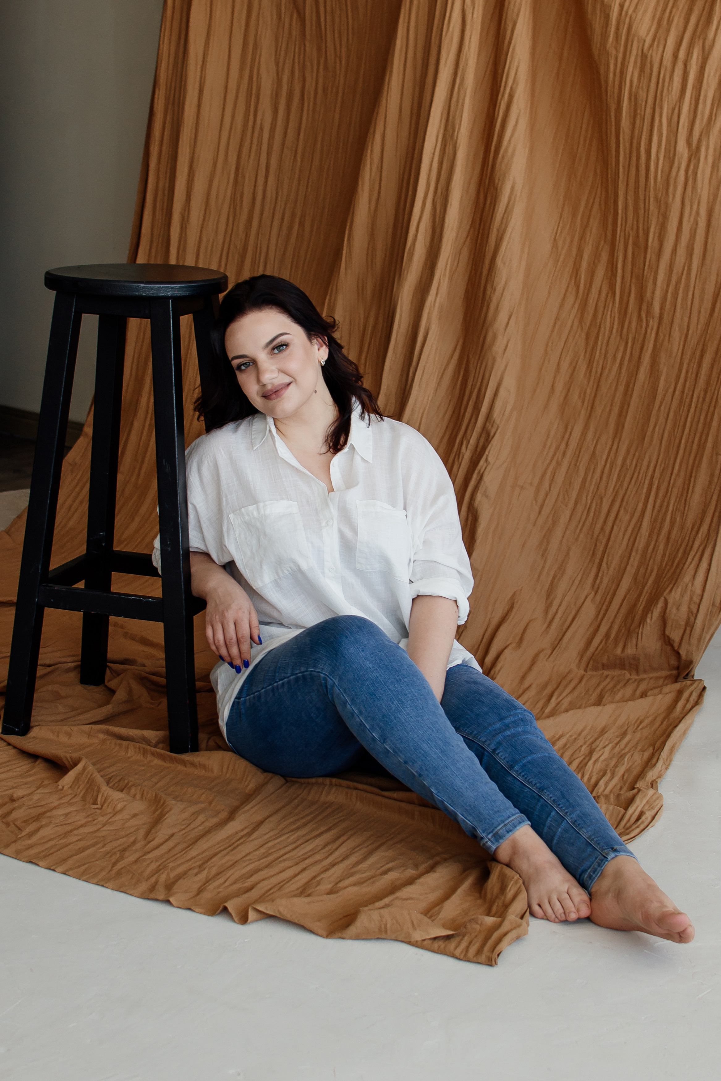 Мама і донечка. Студійна сімейна фотосесія. Сімейний, дитячий та індивідуальний фотограф в м. Тернопіль, м. Львів