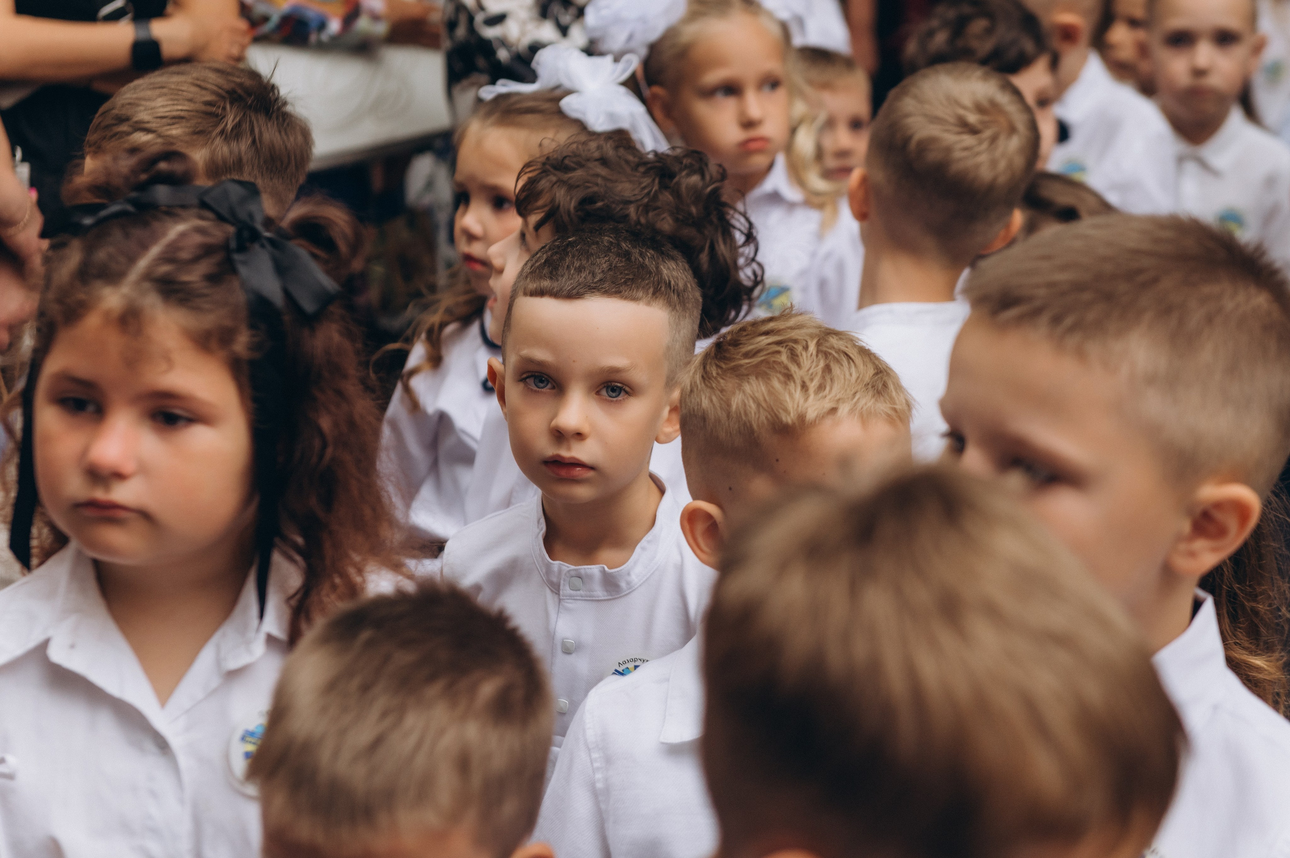 Перший дзвоник у Тернополі, фотосесія першокласників