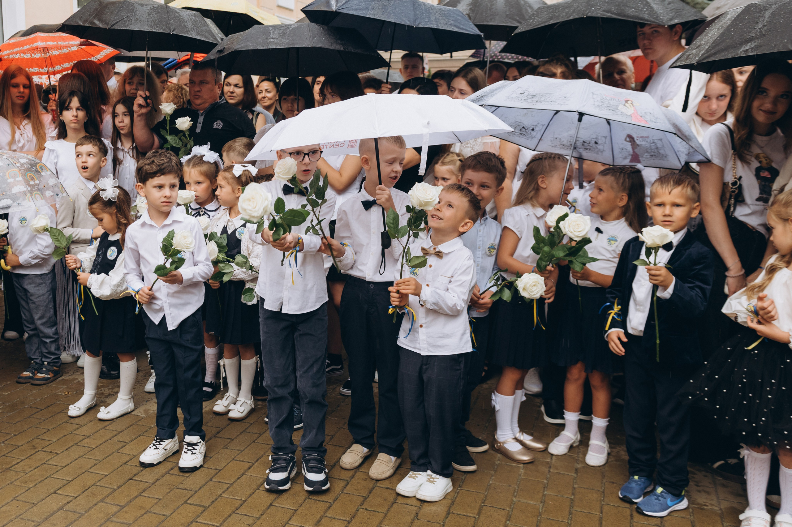 Перший дзвоник у Тернополі, фотосесія першокласників