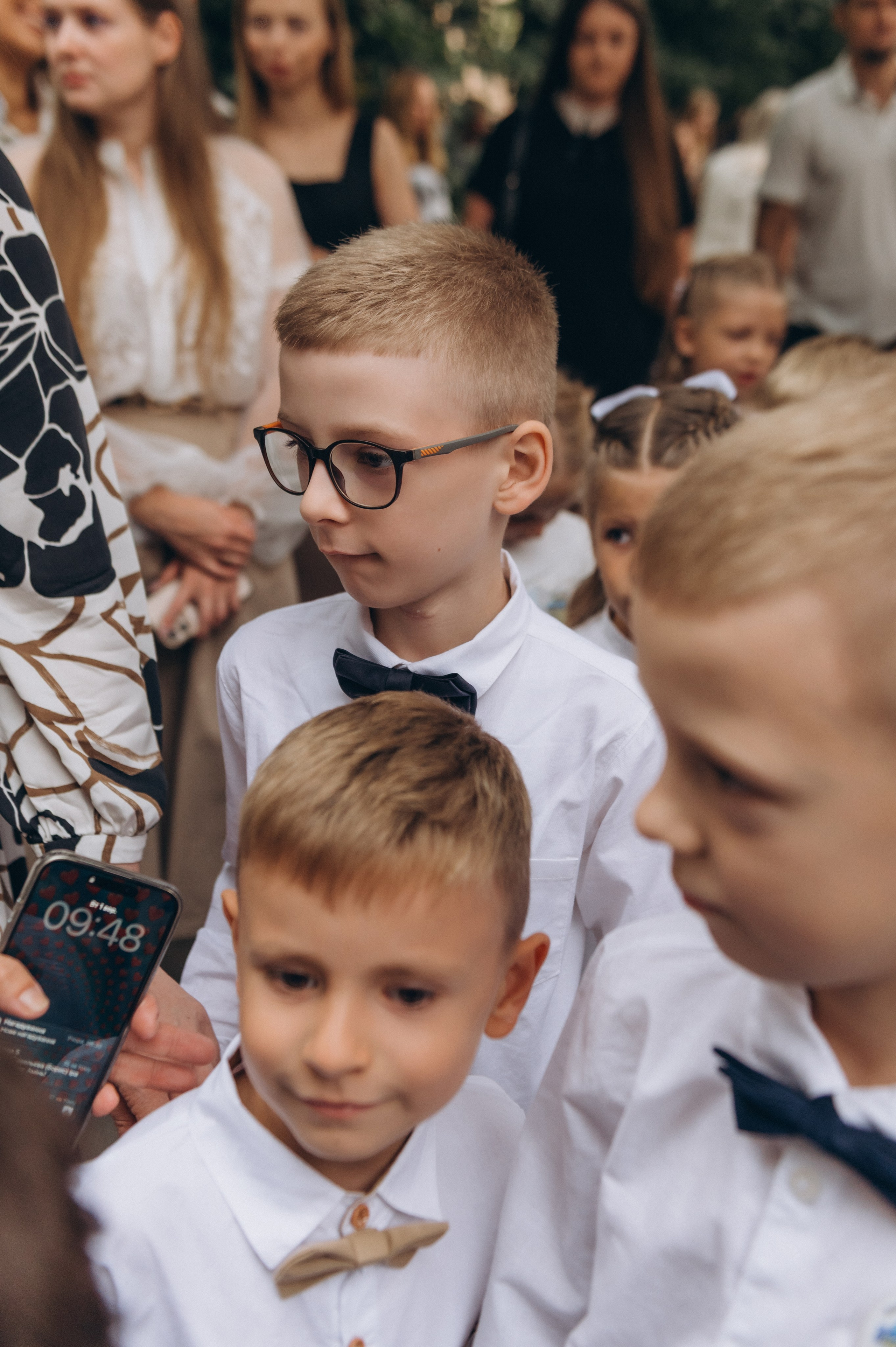 Перший дзвоник у Тернополі, фотосесія першокласників