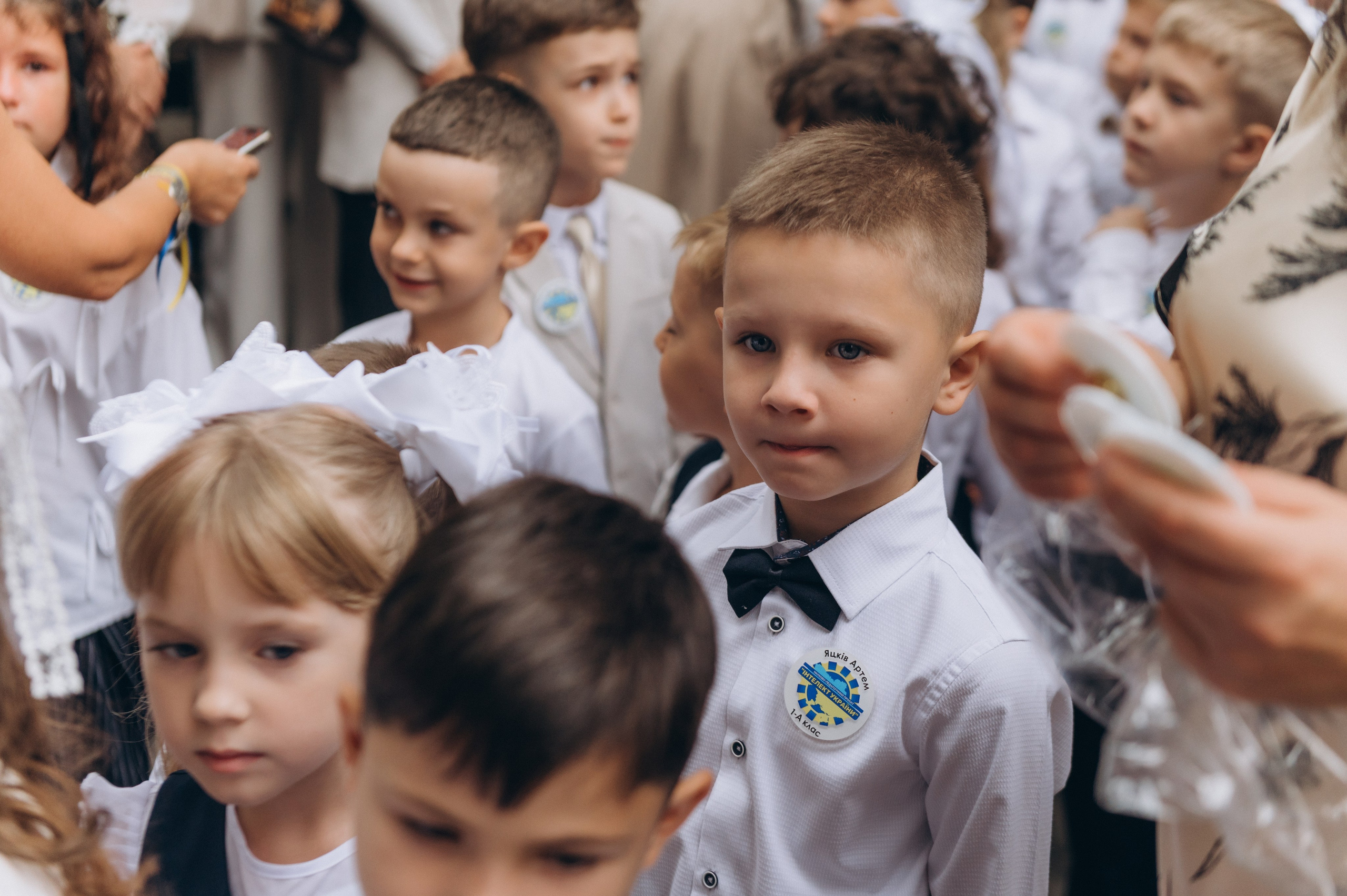 Перший дзвоник у Тернополі, фотосесія першокласників