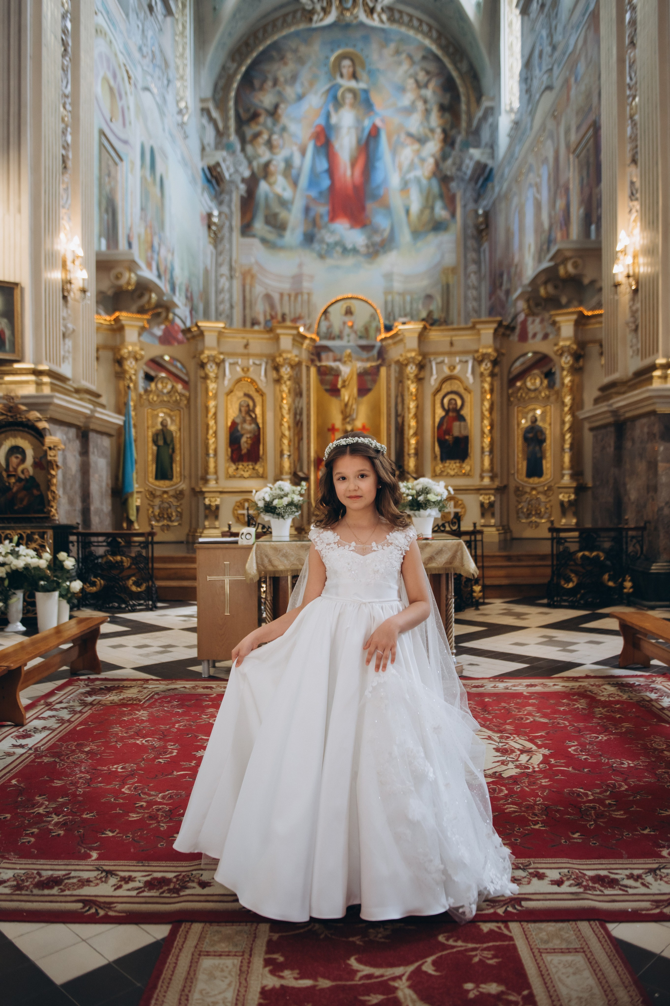 Фотосесія Першого Причастя Тернопіль, фотосесія Причастя Тернопіль, Таїнство Першого Причастя Тернопіль, Катедра Причастя Тернопіль