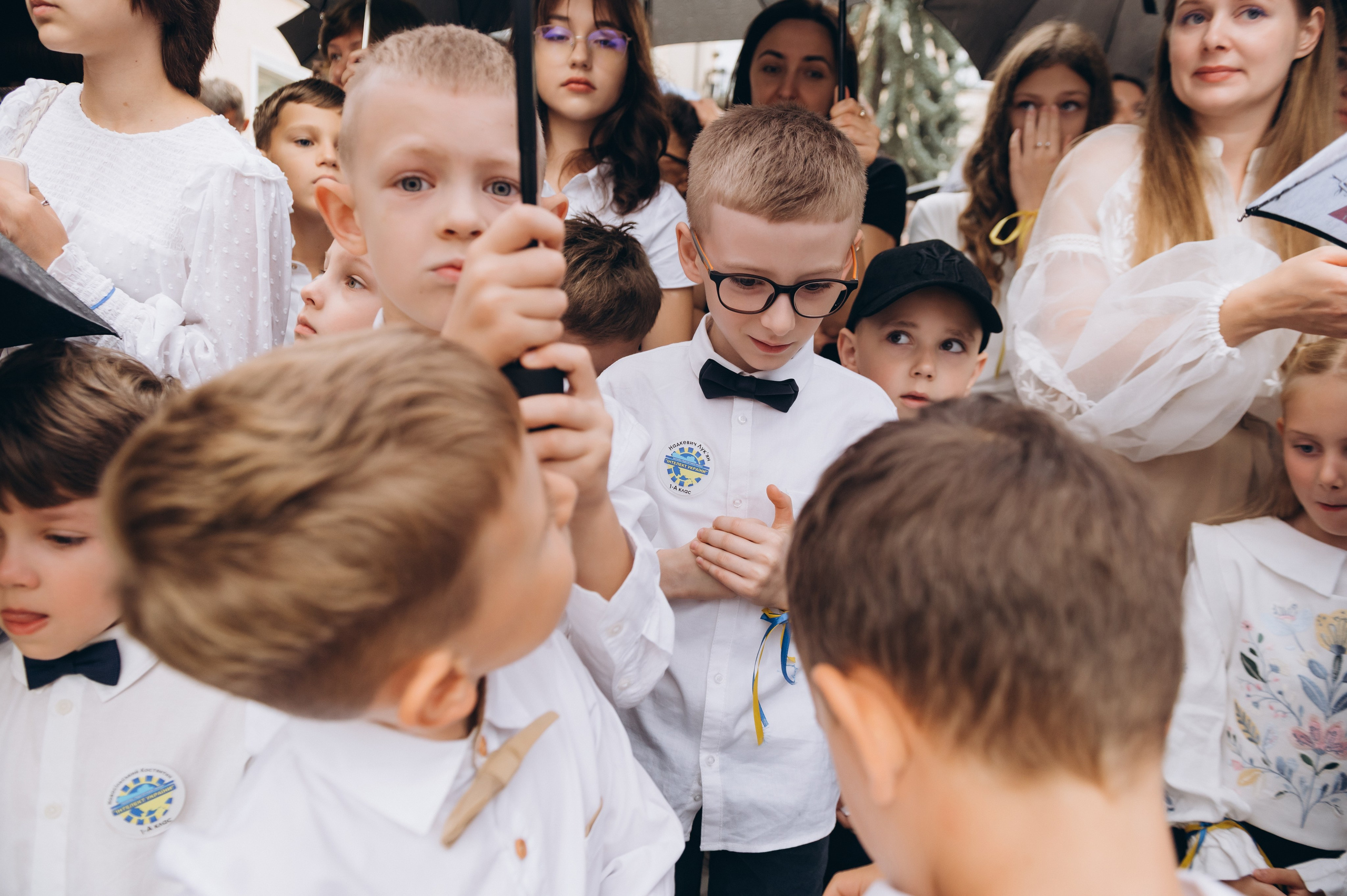 Перший дзвоник у Тернополі, фотосесія першокласників