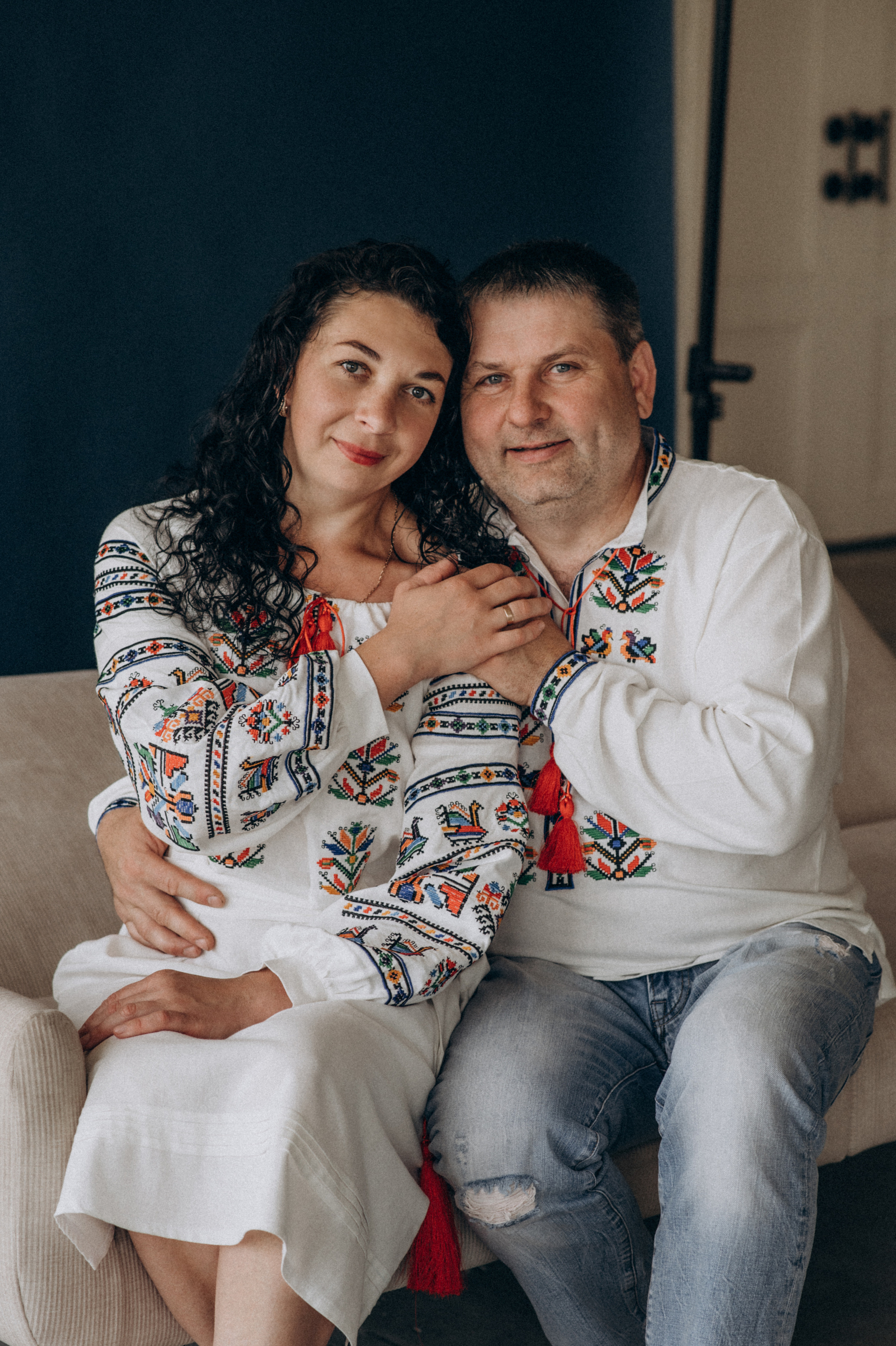 Сімейна зйомка у студії. Сімейний, дитячий та індивідуальний фотограф в м. Тернопіль, м. Львів