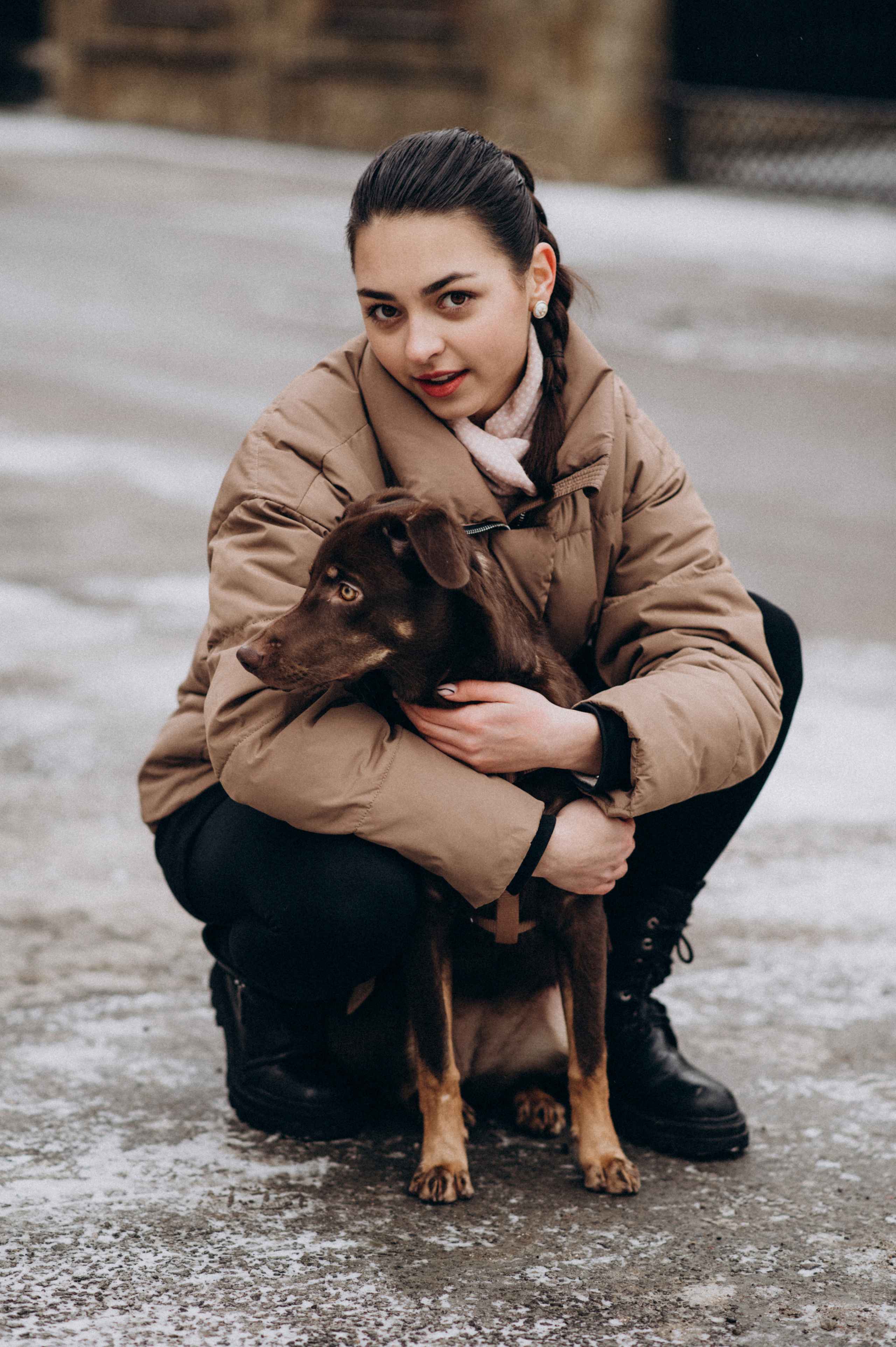 Зйомка з домашнім улюбленцем. Сімейний, дитячий та індивідуальний фотограф в м. Тернопіль, м. Львів