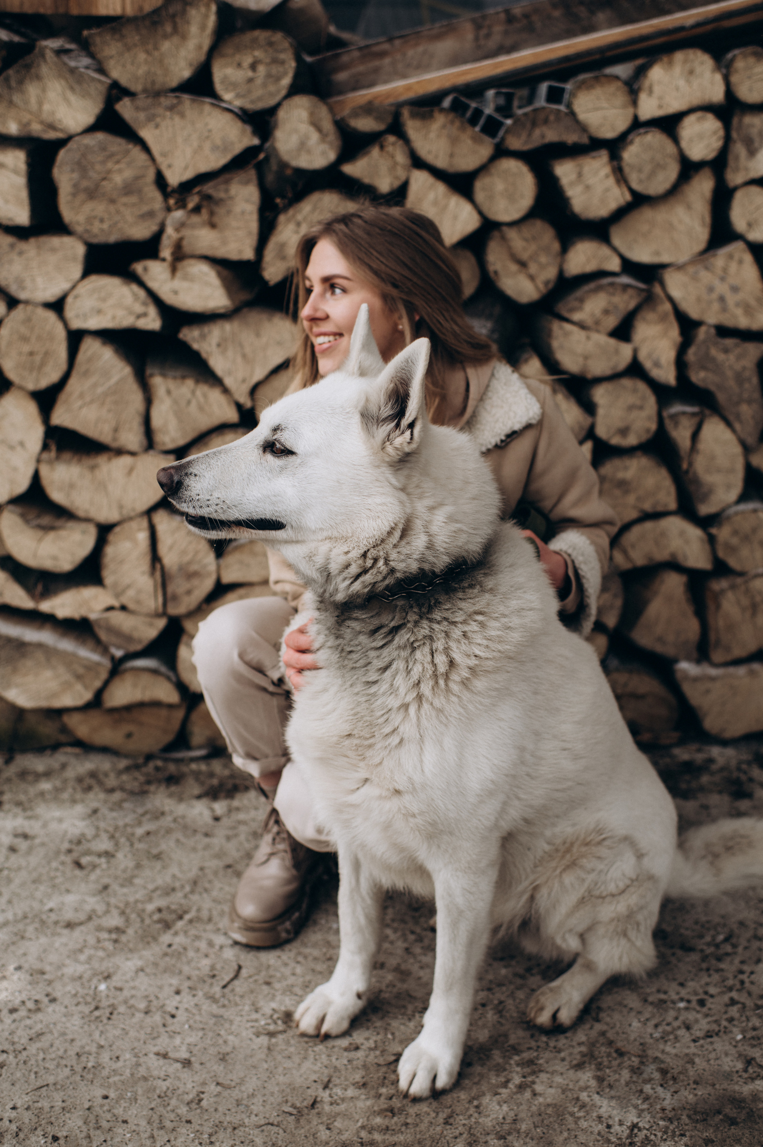 Зйомка з собакою Oleksandra & Volt. Сімейний, дитячий та індивідуальний фотограф в м. Тернопіль, м. Львів