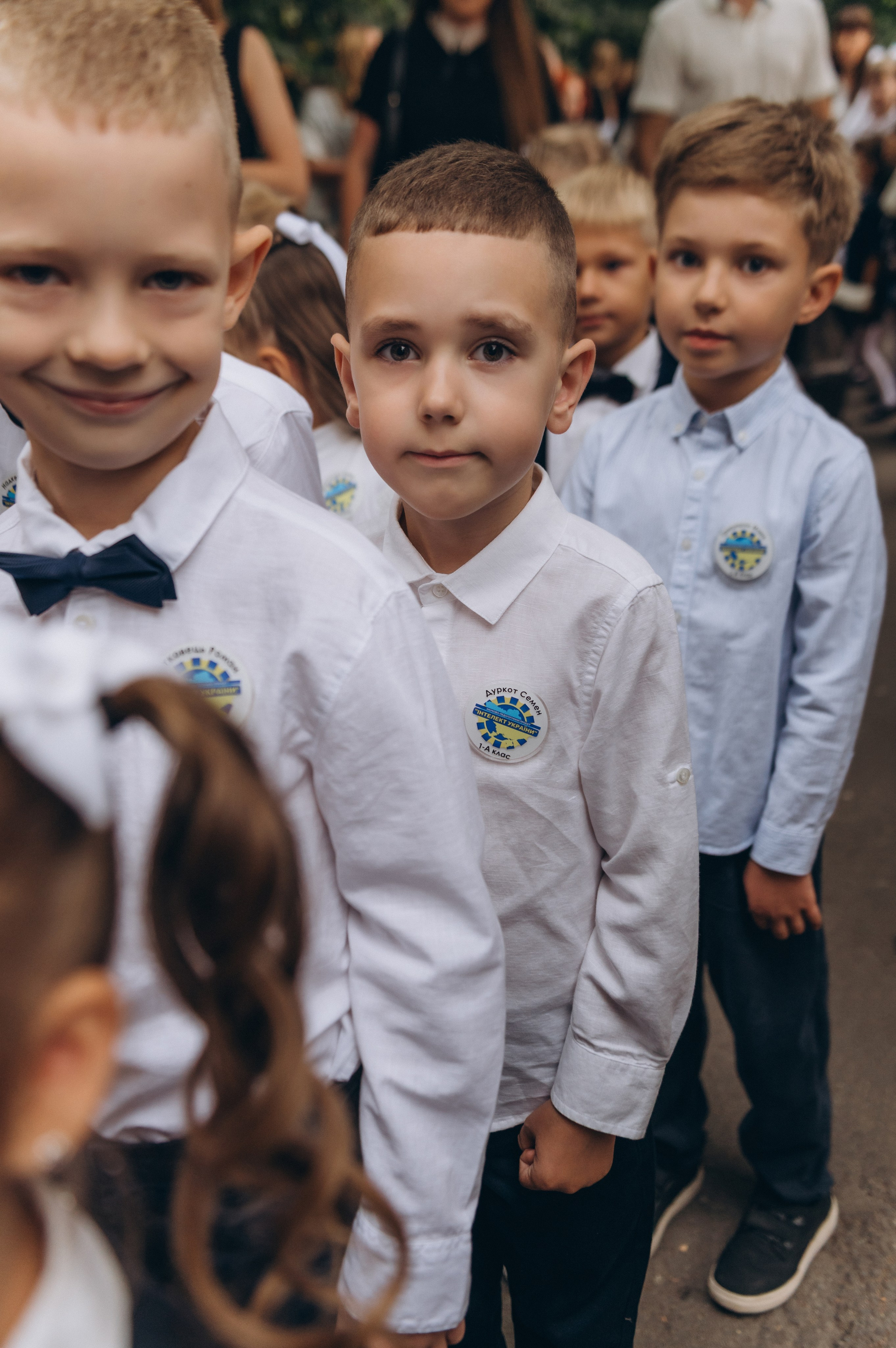 Перший дзвоник у Тернополі, фотосесія першокласників