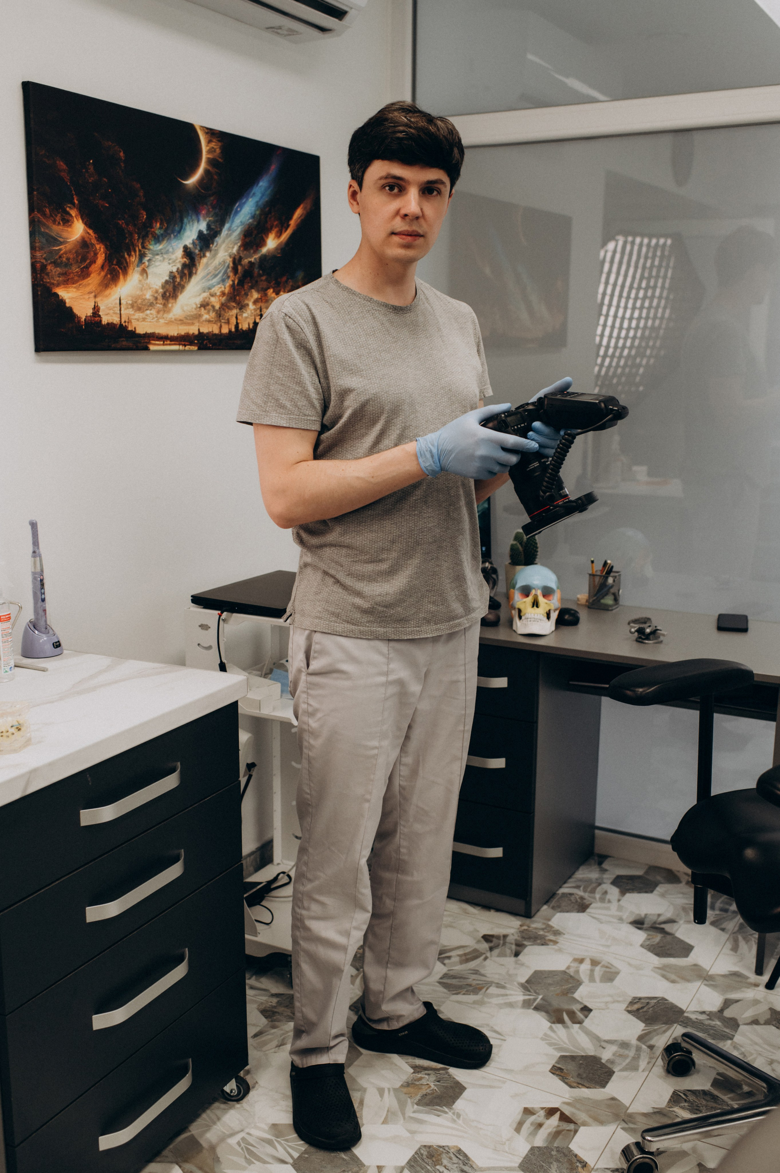 Фотосесія стоматології, зйомка стоматологічної клініки, контент для стоматолога. Сімейний, дитячий та індивідуальний фотограф в м. Тернопіль, м. Львів