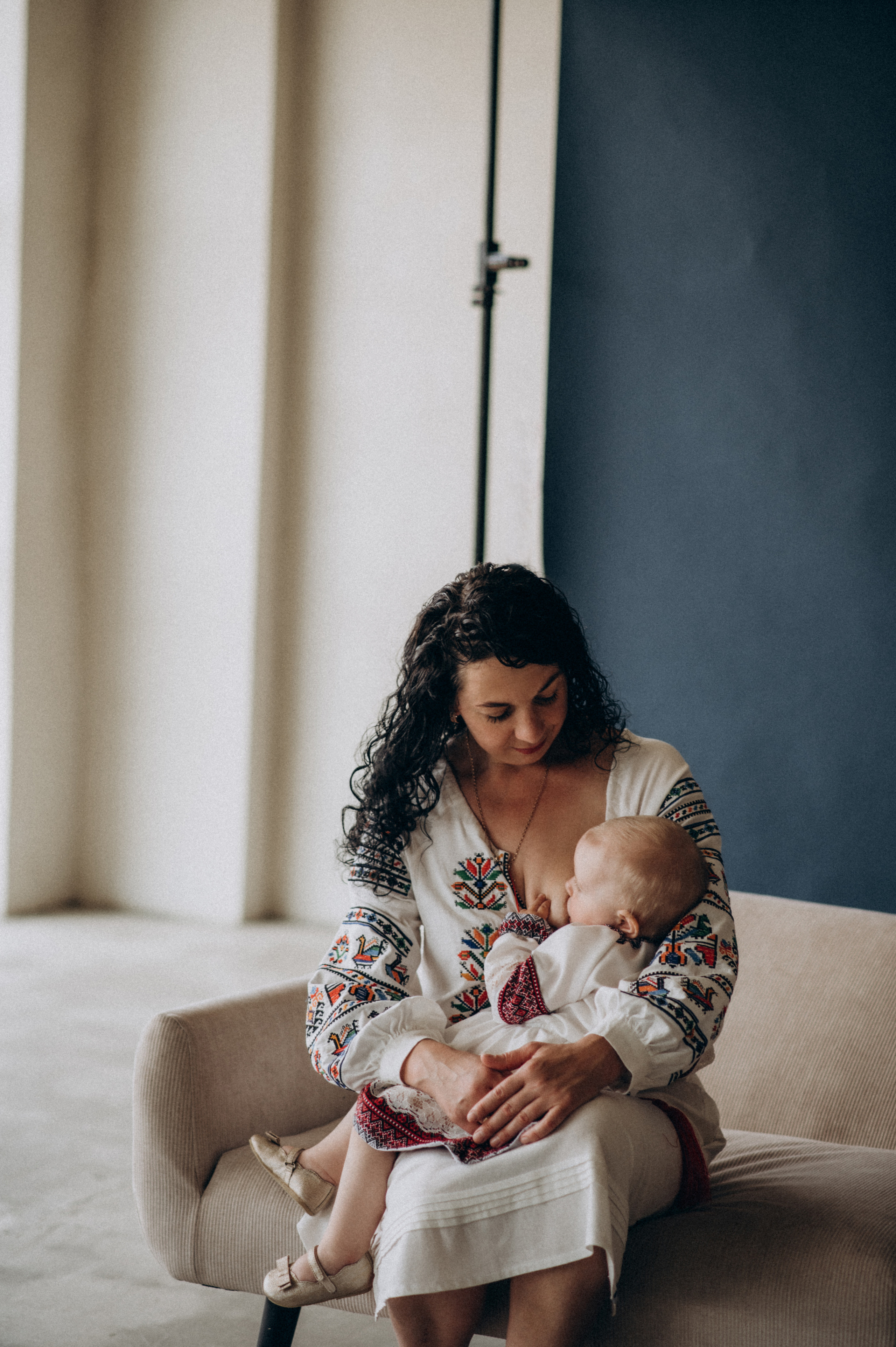 Сімейна зйомка у студії. Сімейний, дитячий та індивідуальний фотограф в м. Тернопіль, м. Львів