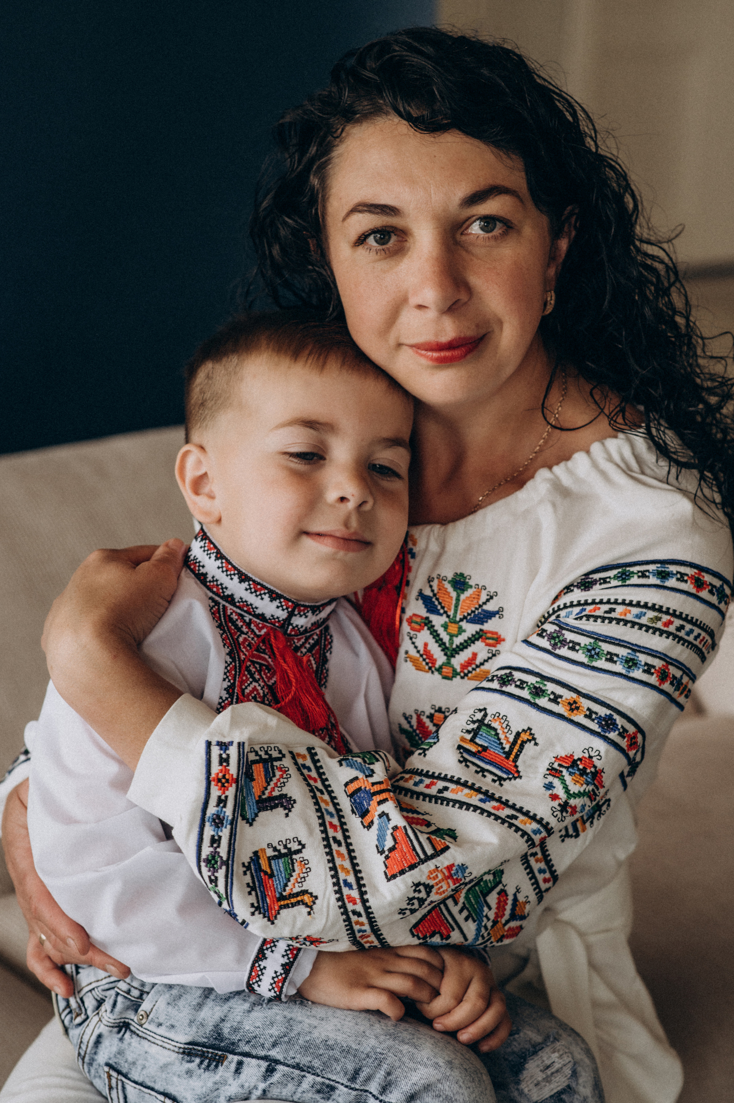 Сімейна зйомка у студії. Сімейний, дитячий та індивідуальний фотограф в м. Тернопіль, м. Львів