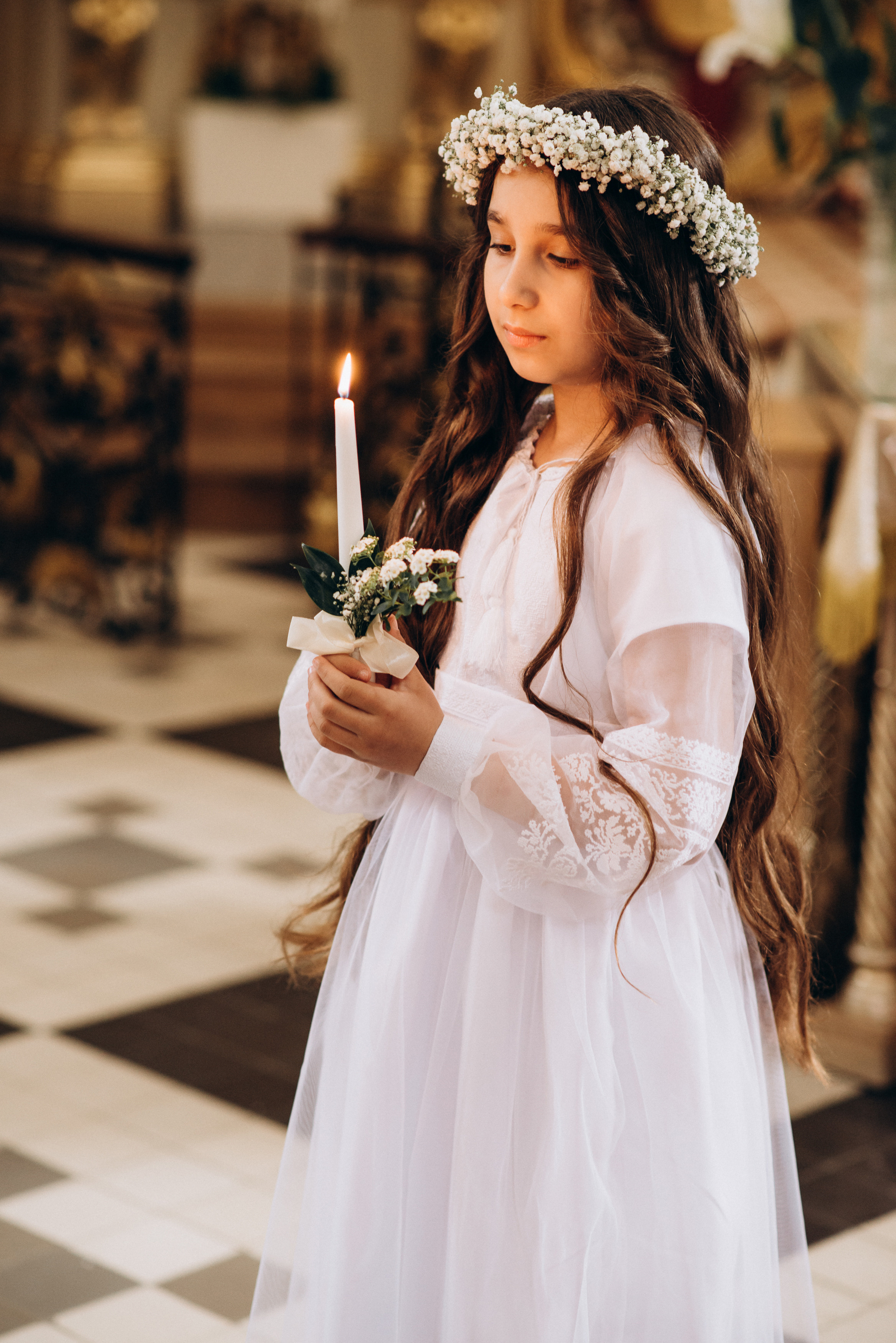 Перше Причастя. Софія. Катедральний собор. Тернопіль. Сімейний, дитячий та індивідуальний фотограф в м. Тернопіль, м. Львів