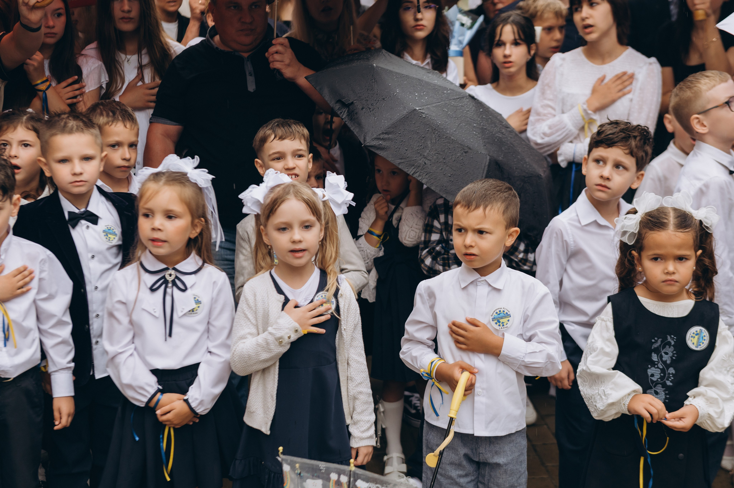 Перший дзвоник у Тернополі, фотосесія першокласників