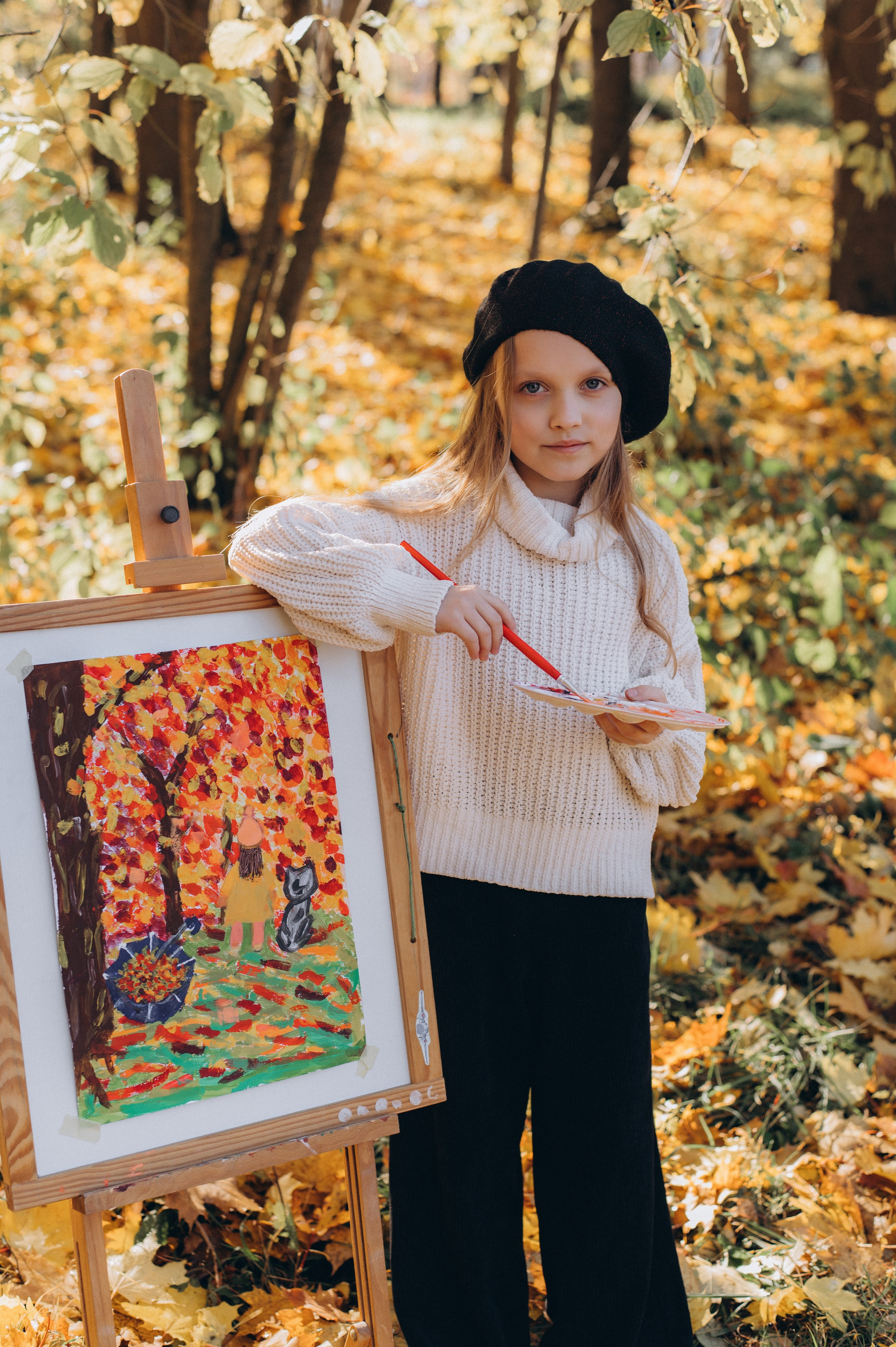 Осіння фотосесія 4 класу на віньєтки, випускні фотоальбоми Тернопіль, фотосесія випускників Тернопіль, шкільний випускний альбом Тернопіль. Сімейний, дитячий та індивідуальний фотограф в м. Тернопіль, м. Львів