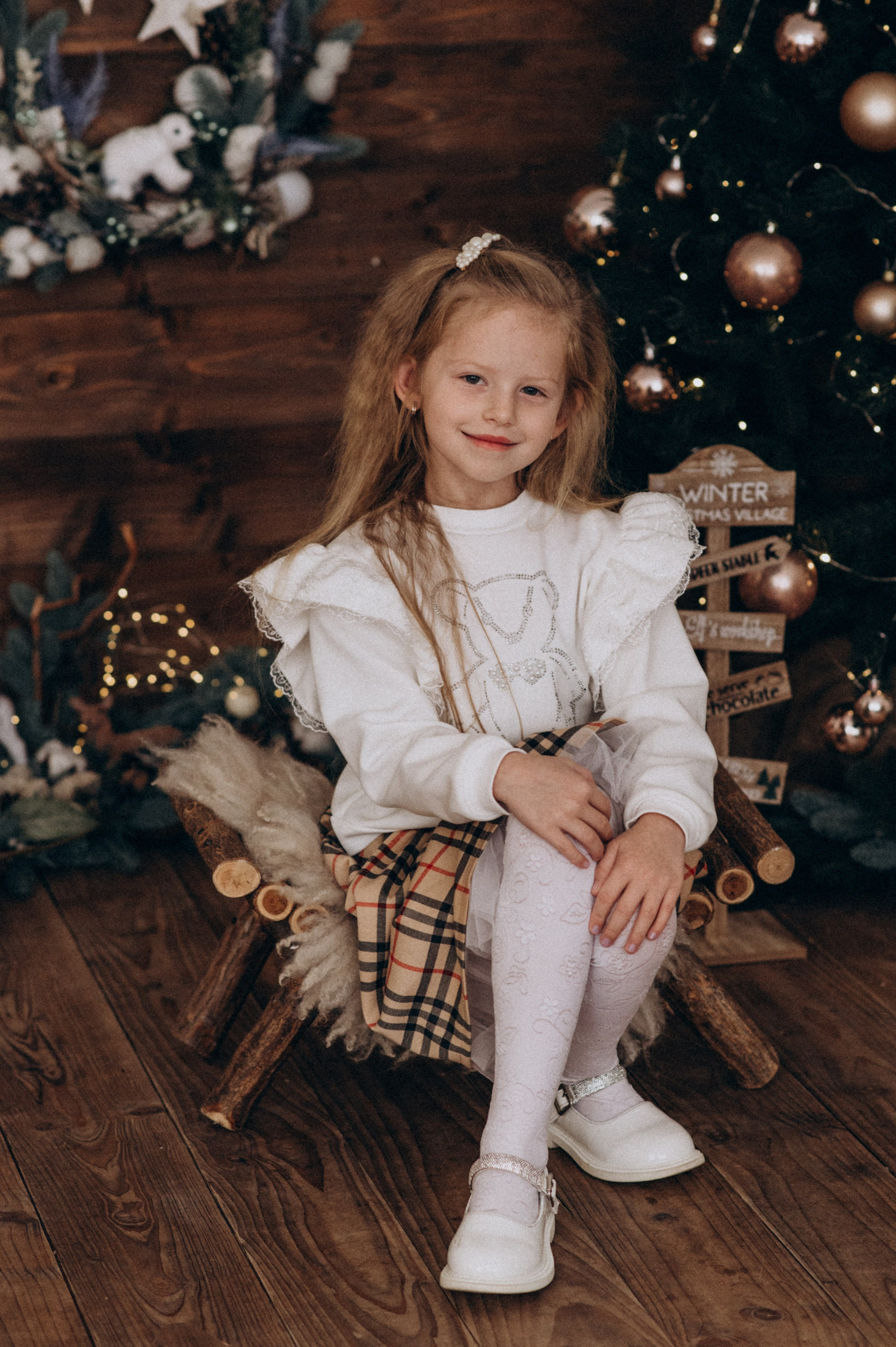 Новорічна фотосесія у студії Тернополя, фотосесія Львів. Сімейний, дитячий та індивідуальний фотограф в м. Тернопіль, м. Львів