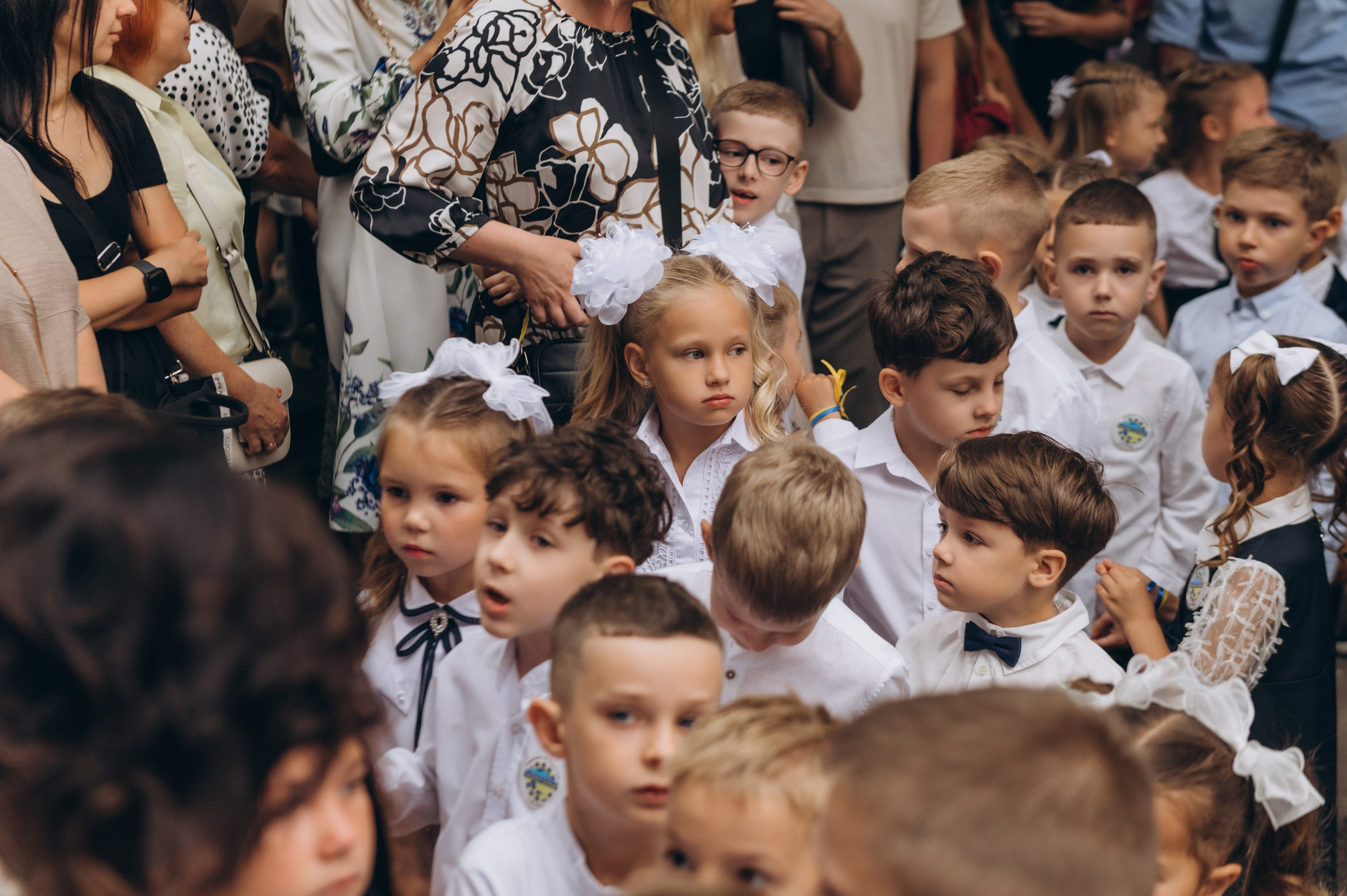 Перший дзвоник у Тернополі, фотосесія першокласників
