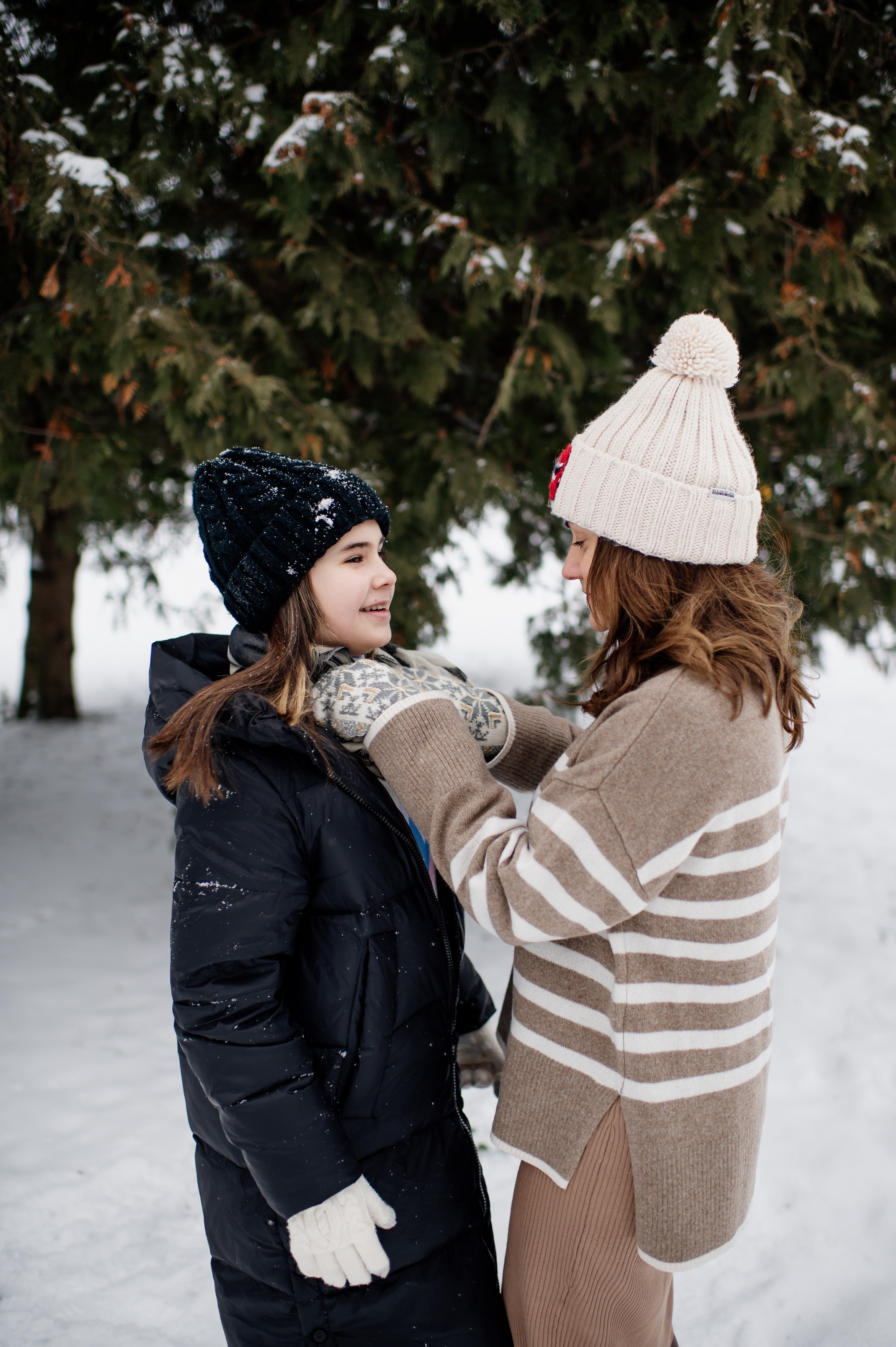 Сімейна зимова фотосесія. Сімейний, дитячий та індивідуальний фотограф в м. Тернопіль, м. Львів
