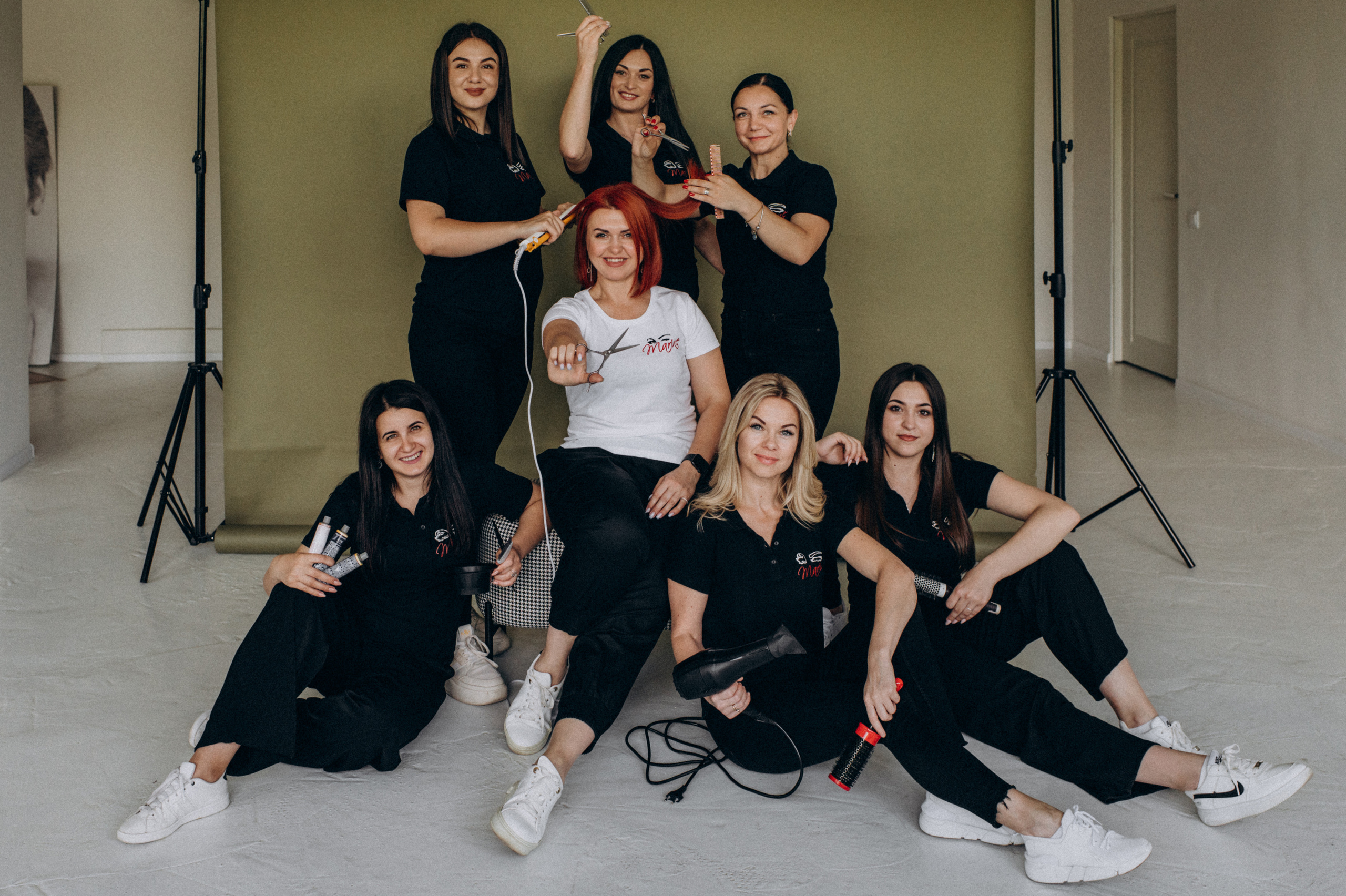 Зйомка персоналу Салону краси. Сімейний, дитячий та індивідуальний фотограф в м. Тернопіль, м. Львів