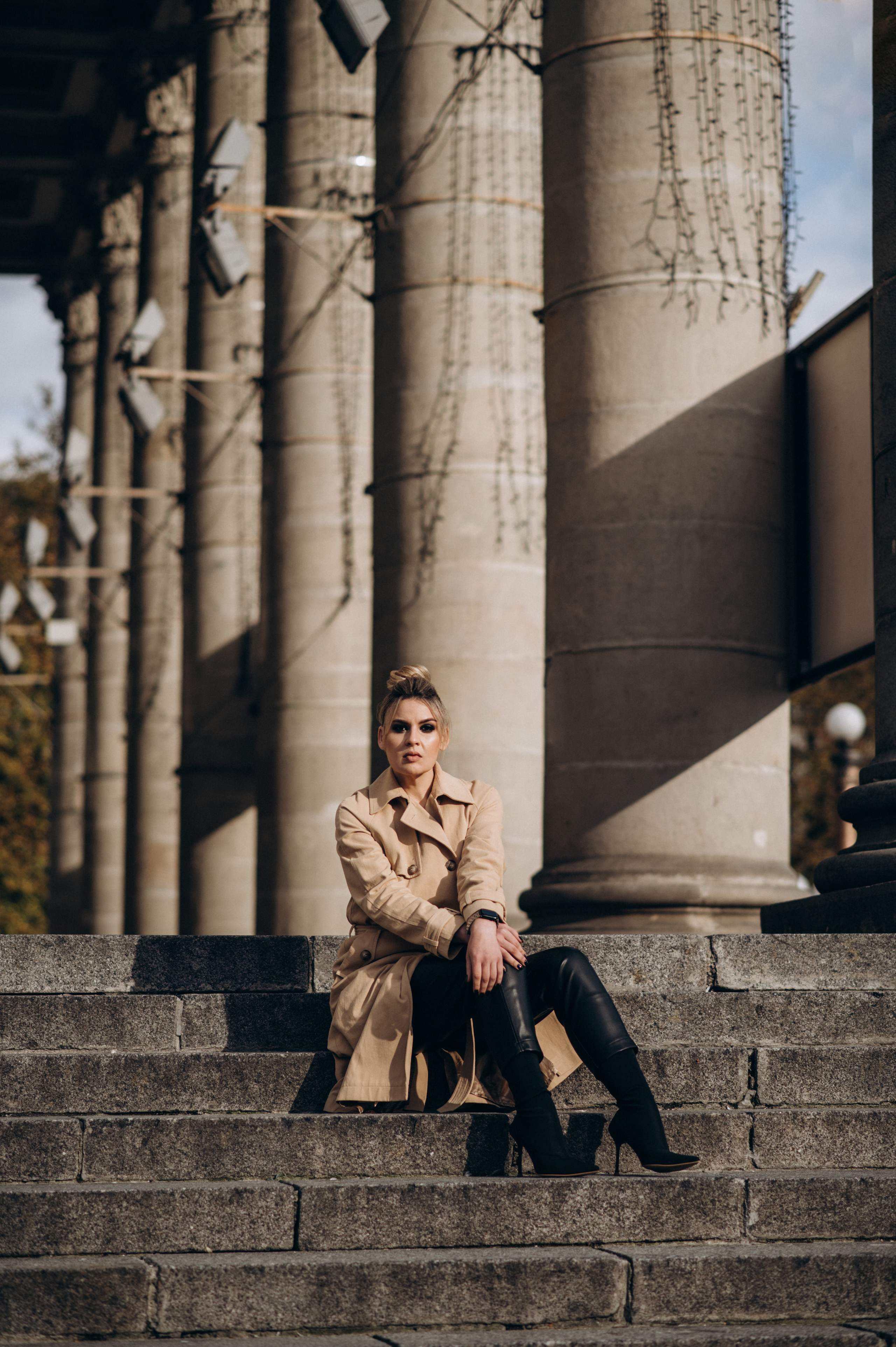 Фотосесія в осінньому місті. Сімейний, дитячий та індивідуальний фотограф в м. Тернопіль, м. Львів