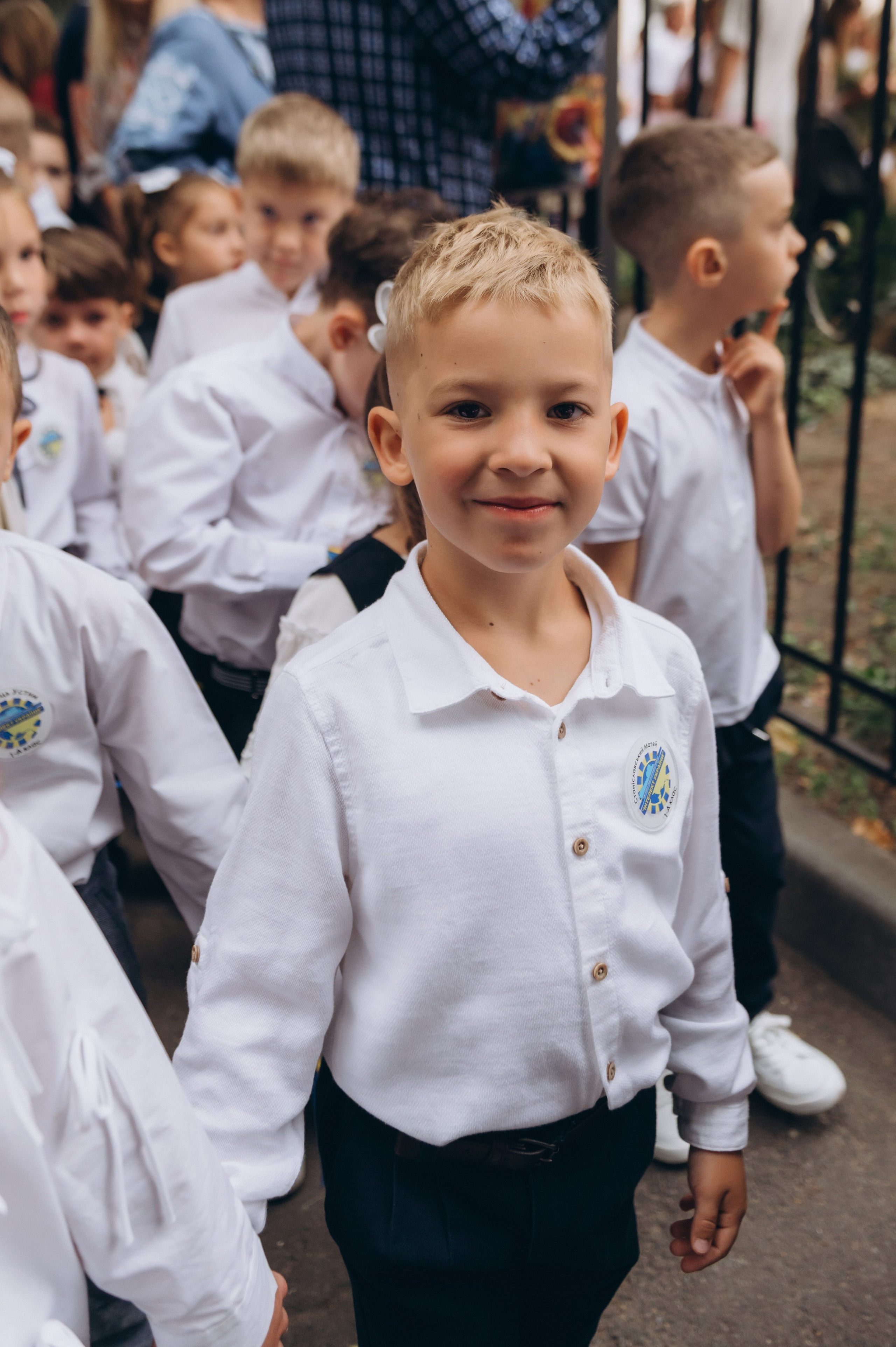 Перший дзвоник у Тернополі, фотосесія першокласників