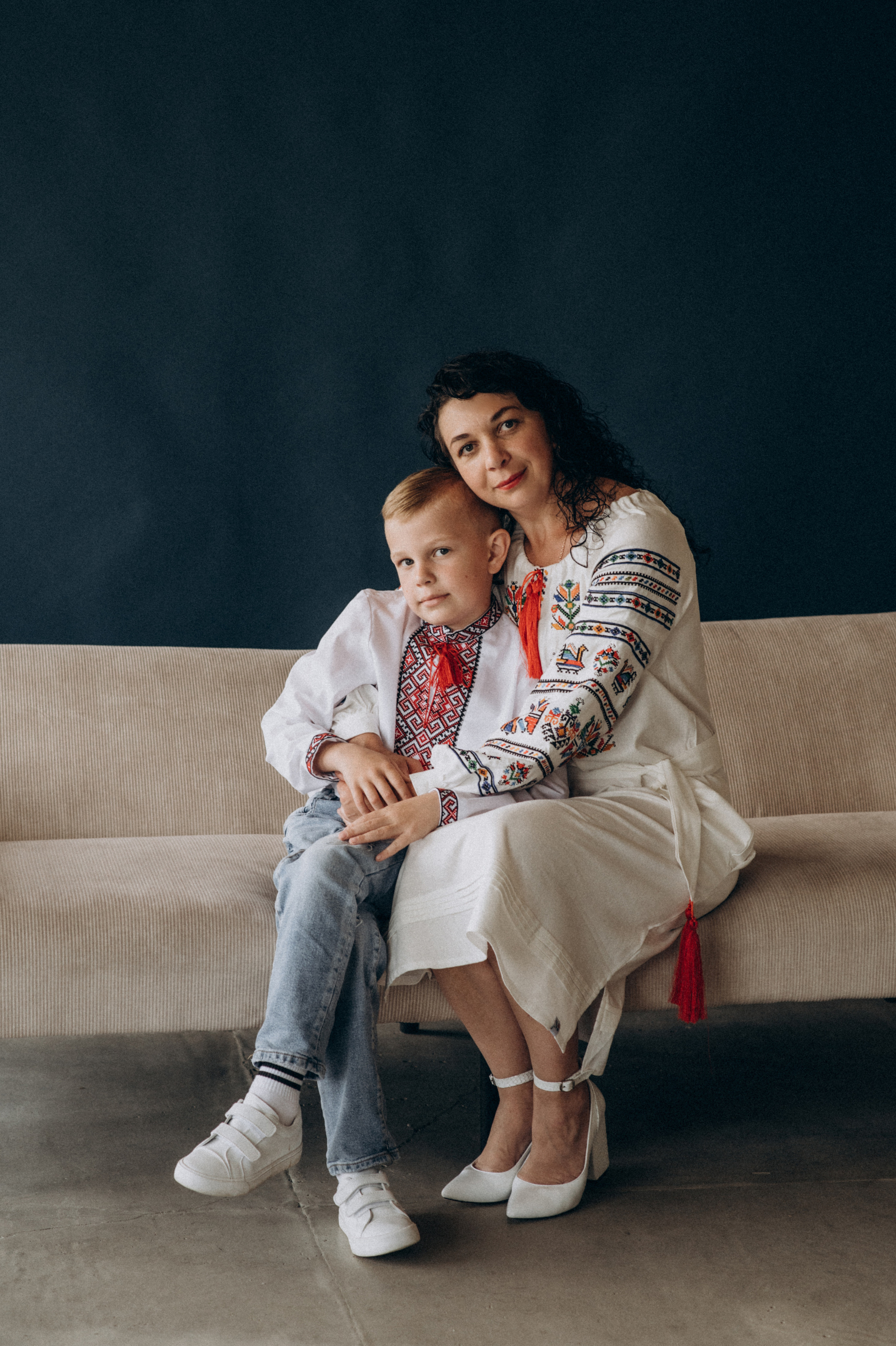 Сімейна зйомка у студії. Сімейний, дитячий та індивідуальний фотограф в м. Тернопіль, м. Львів