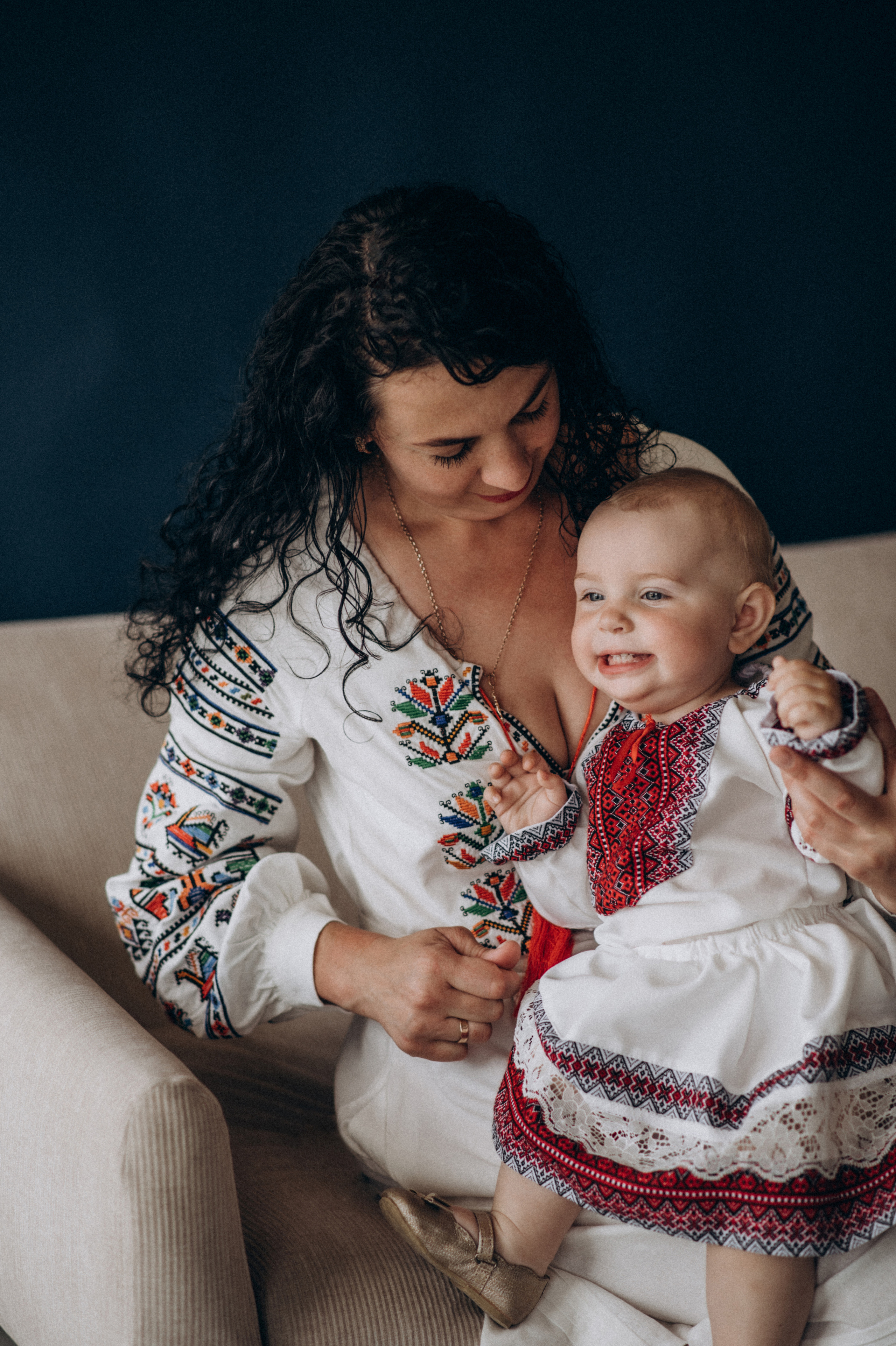 Сімейна зйомка у студії. Сімейний, дитячий та індивідуальний фотограф в м. Тернопіль, м. Львів