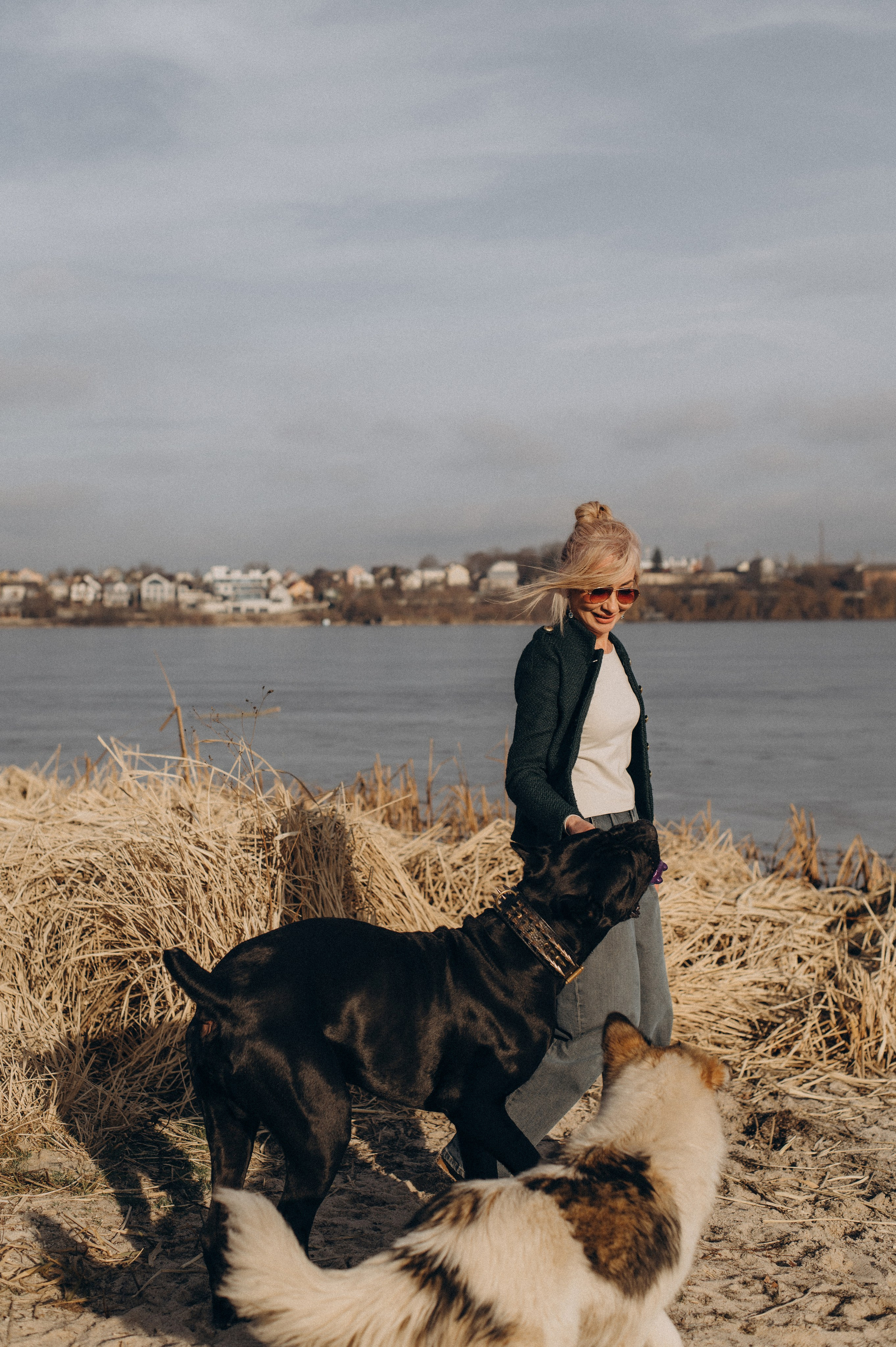 Фотосесія з собакою, зйомка з домашнім улюбленцем, фотосесія на природі Тернопіль, зйомка дівчат. Сімейний, дитячий та індивідуальний фотограф в м. Тернопіль, м. Львів