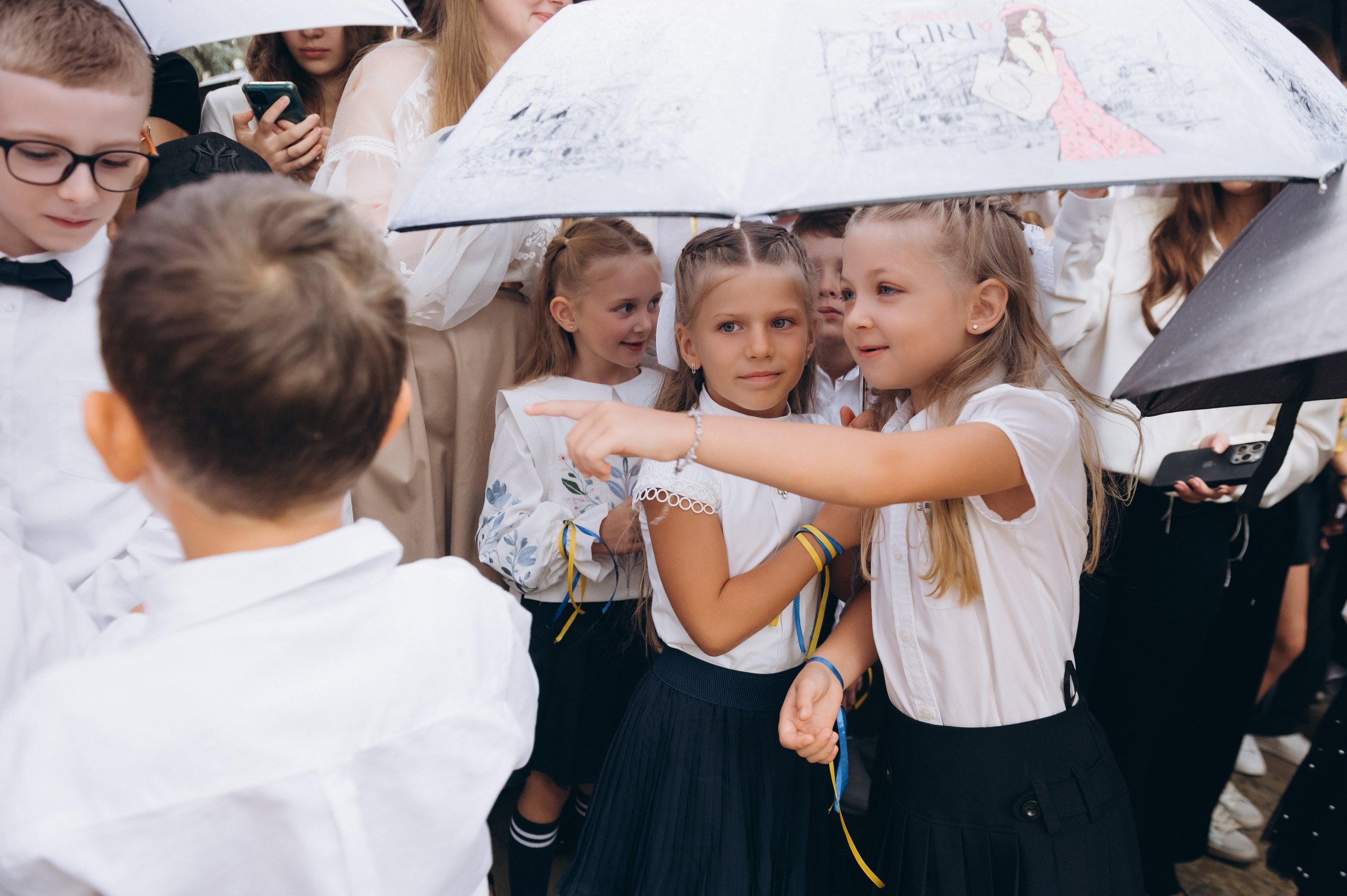 Перший дзвоник у Тернополі, фотосесія першокласників