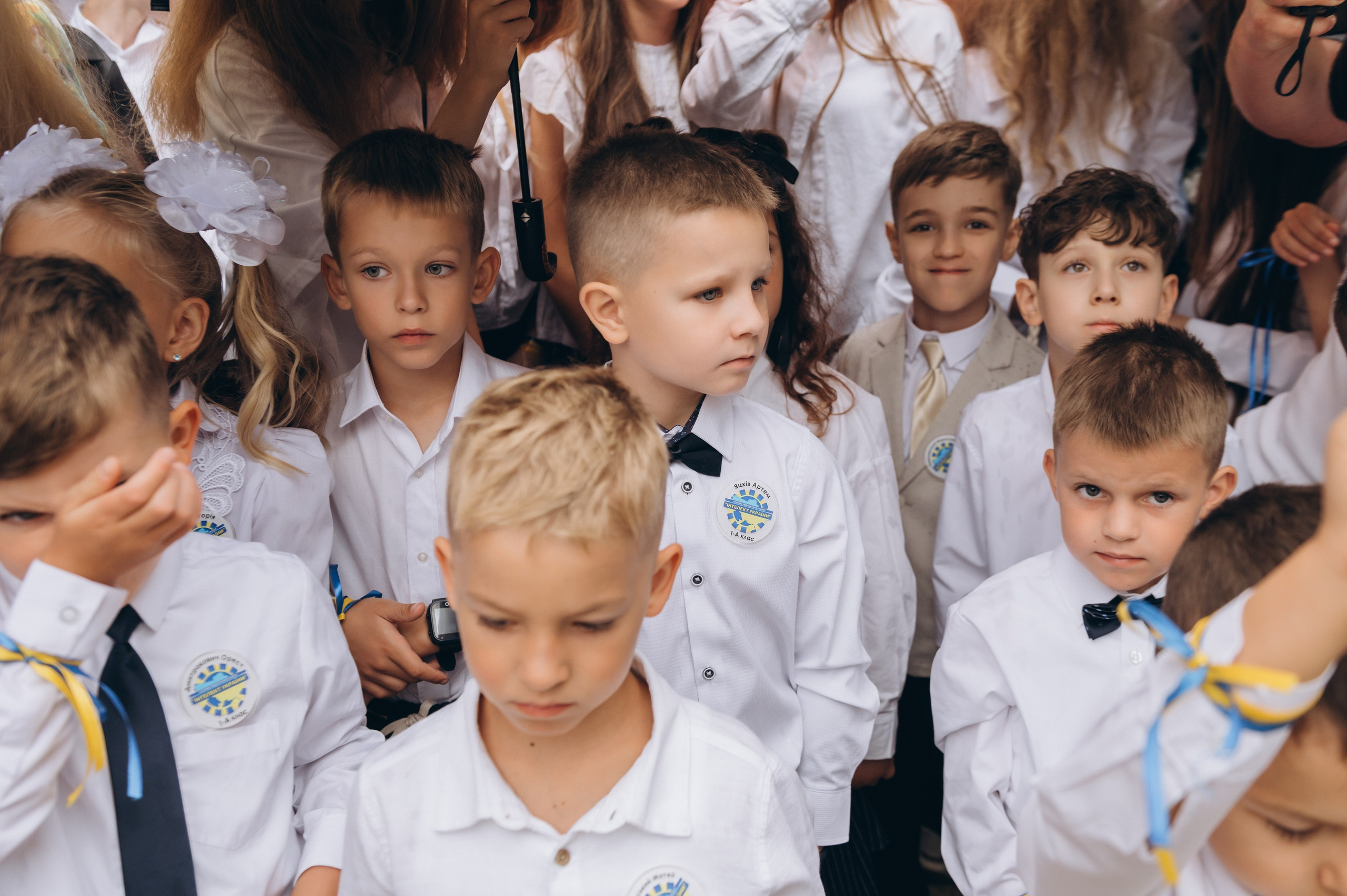 Перший дзвоник у Тернополі, фотосесія першокласників