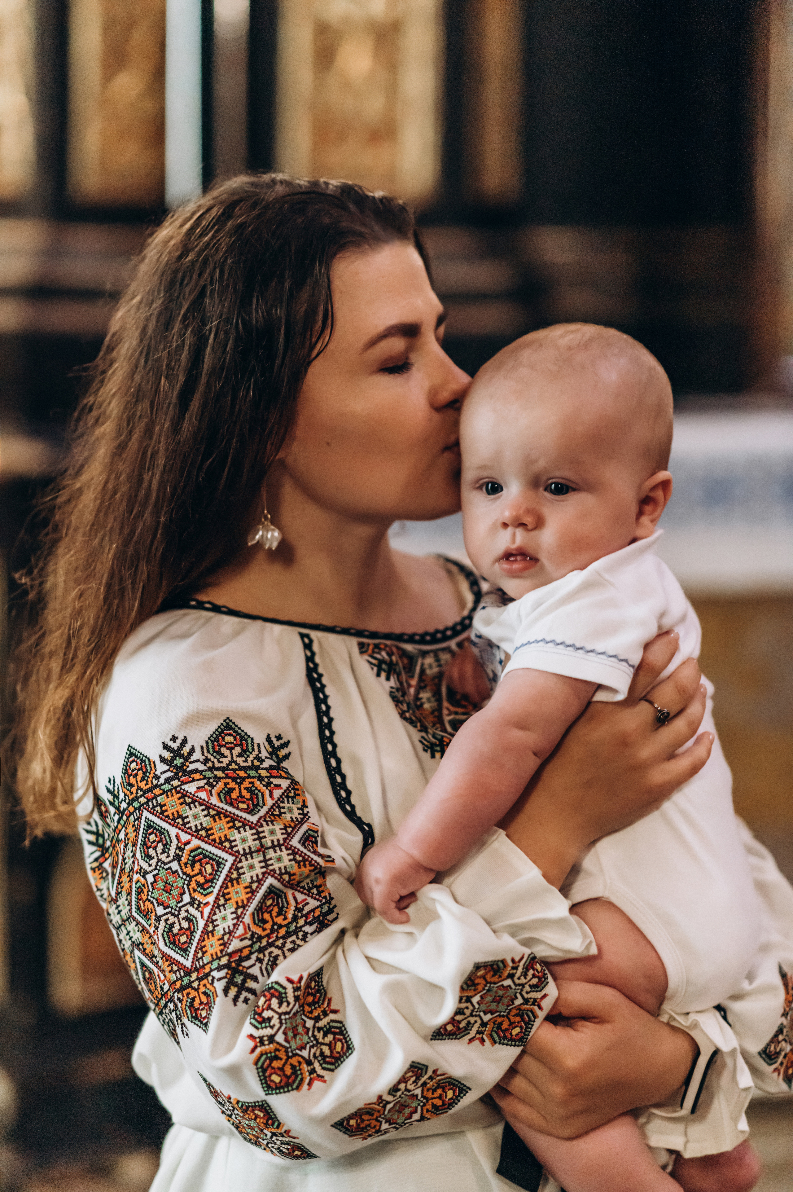 Хрещення Марка, Бернардинський монастир, Львів. Сімейний, дитячий та індивідуальний фотограф в м. Тернопіль, м. Львів